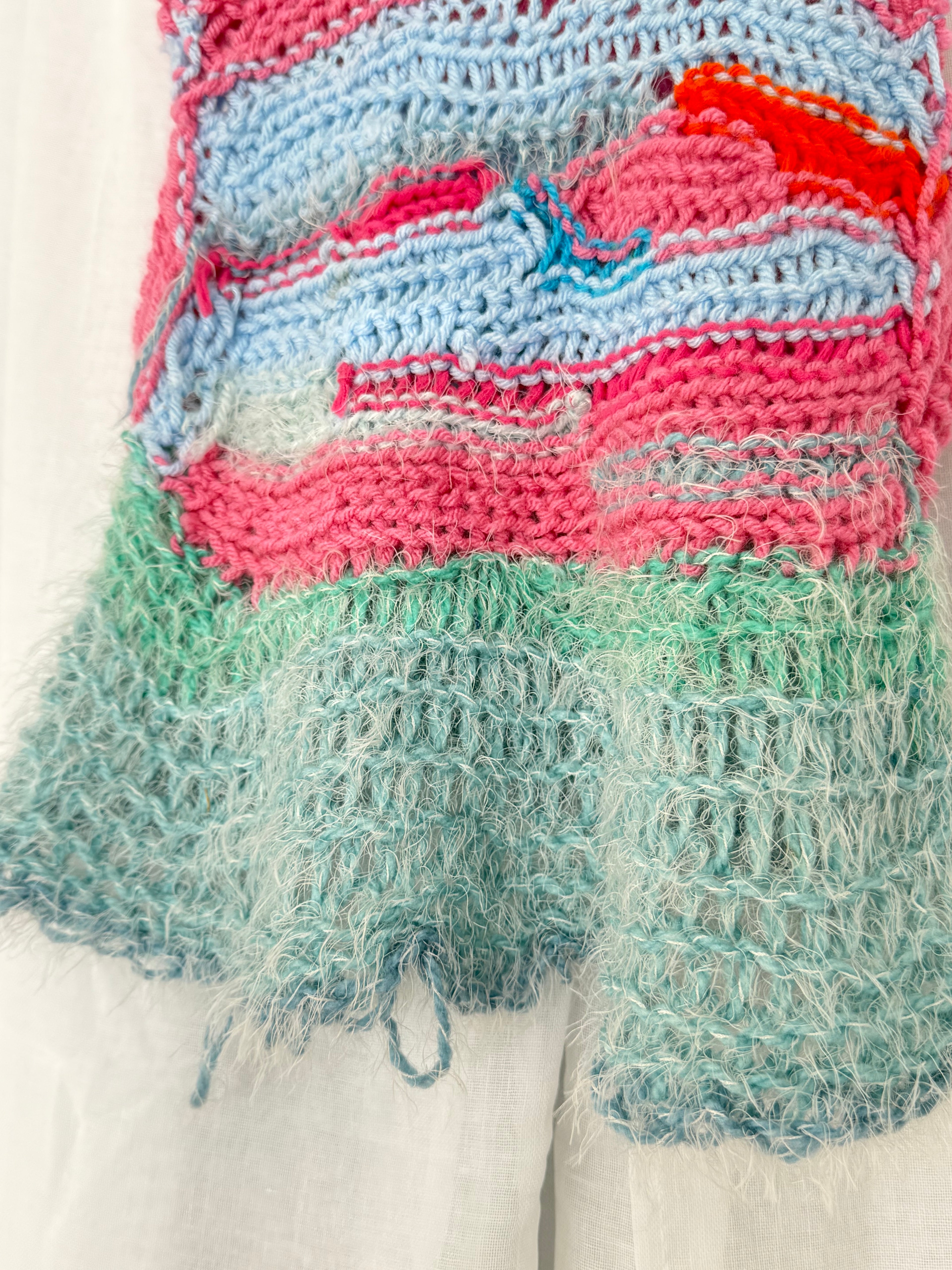 ✿ colors of jades handmade crochet tank ✿