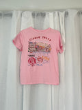 ⋆｡°✩ pink cinque terre baby tee ✩°｡⋆