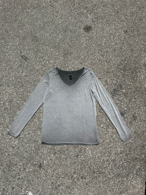 grey sparkle long sleeve
