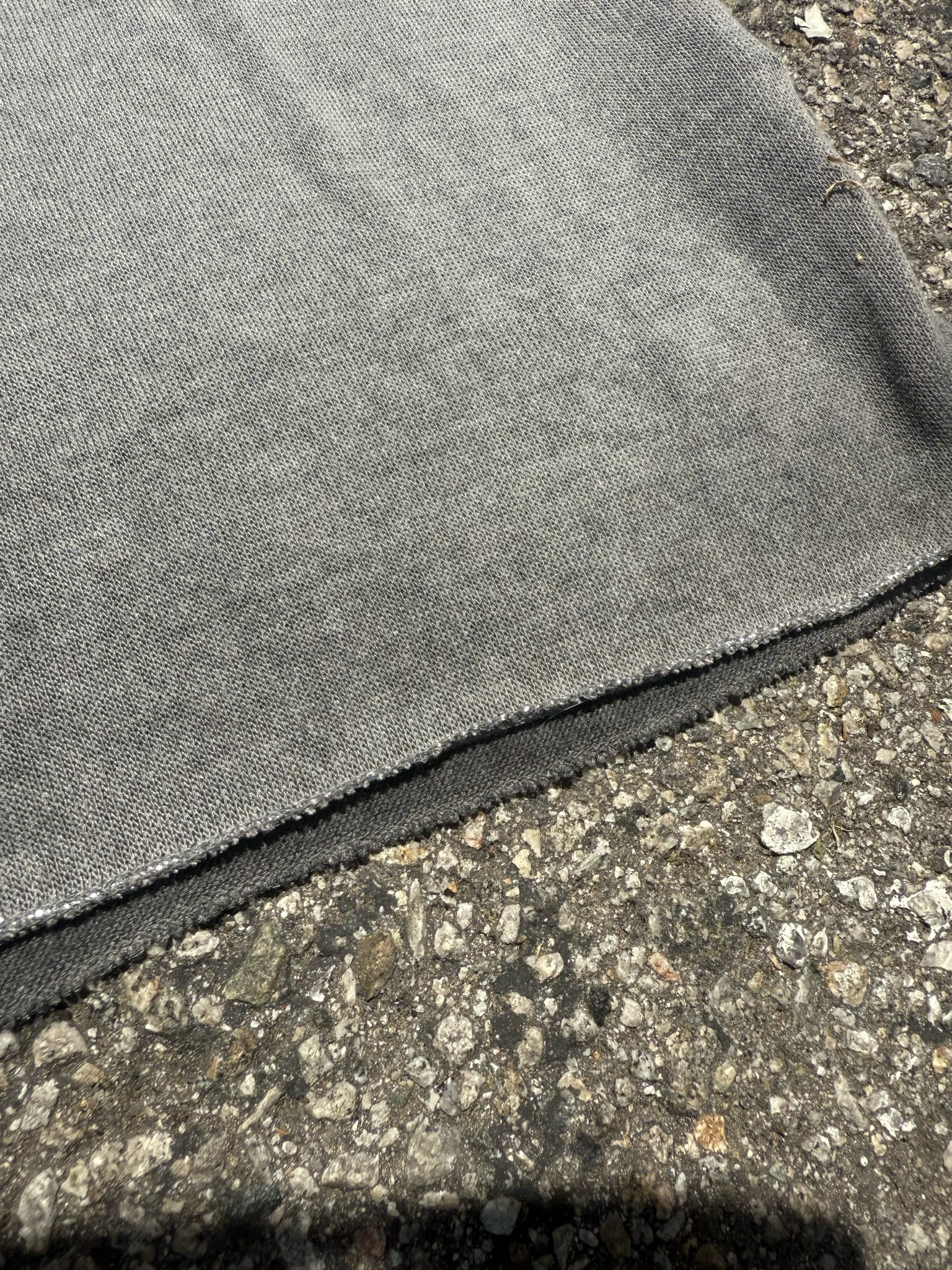 grey sparkle long sleeve