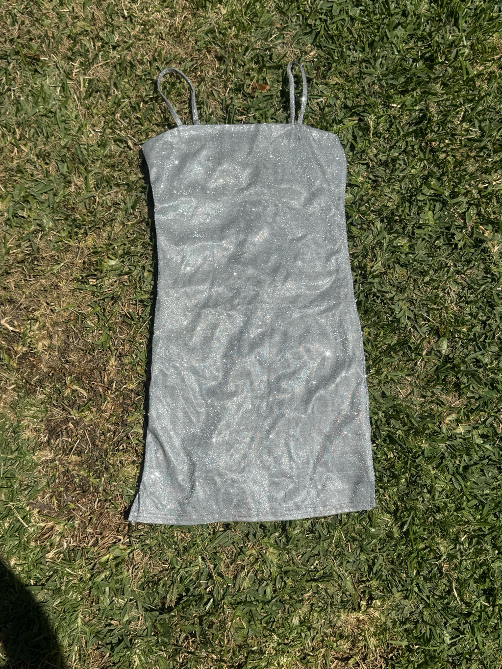 y2k sparkle mini dress