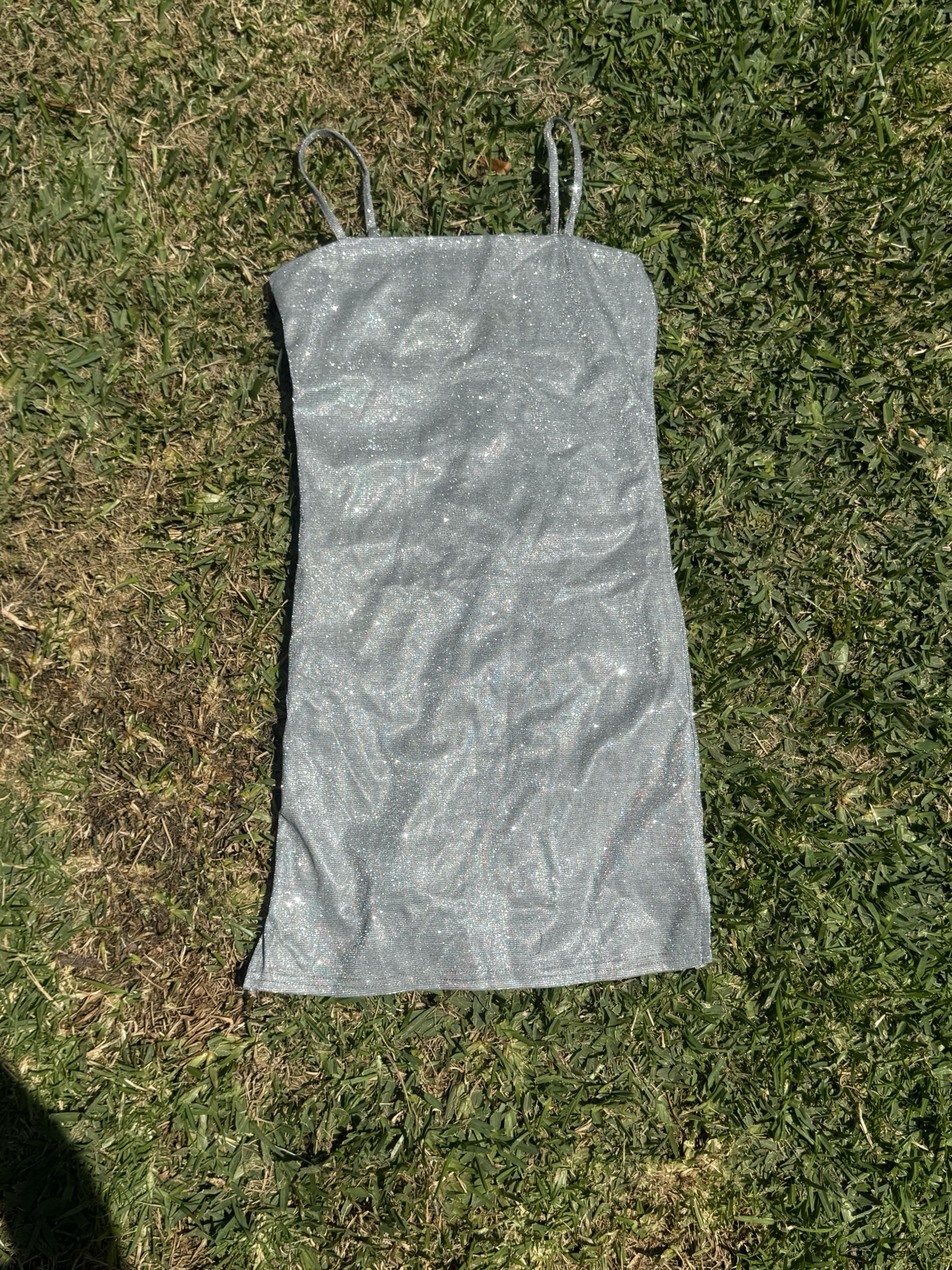 y2k sparkle mini dress