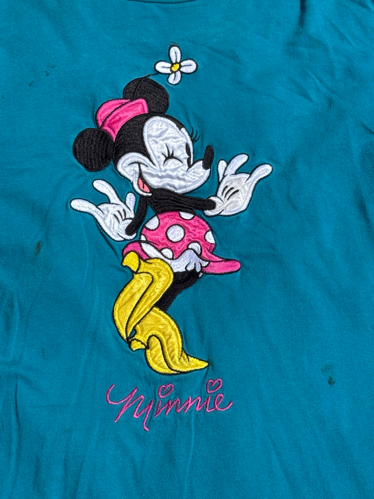 vintage embroidered minnie long sleeves