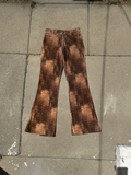 y2k grunge flare cords 27”