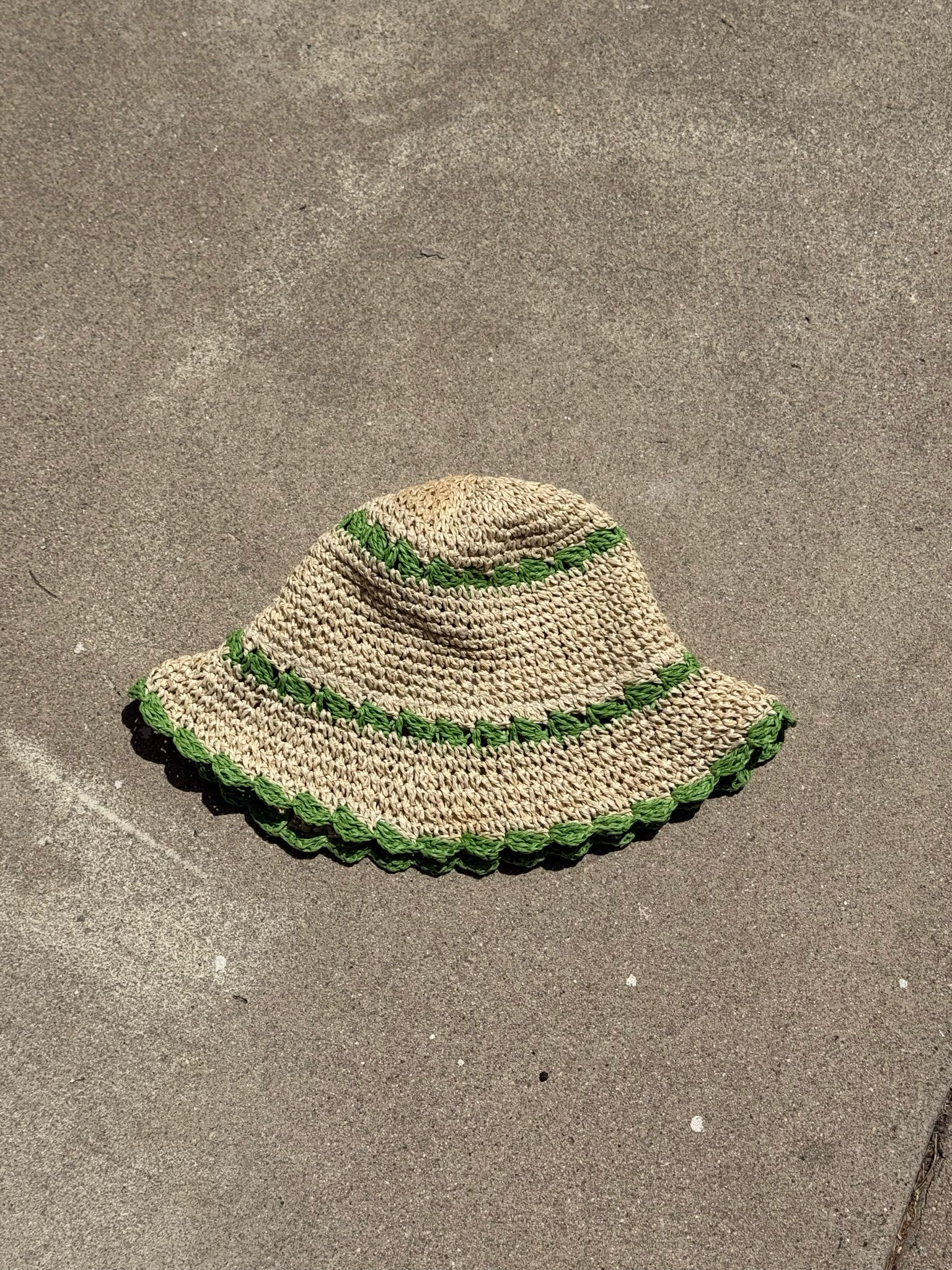 straw bucket hat