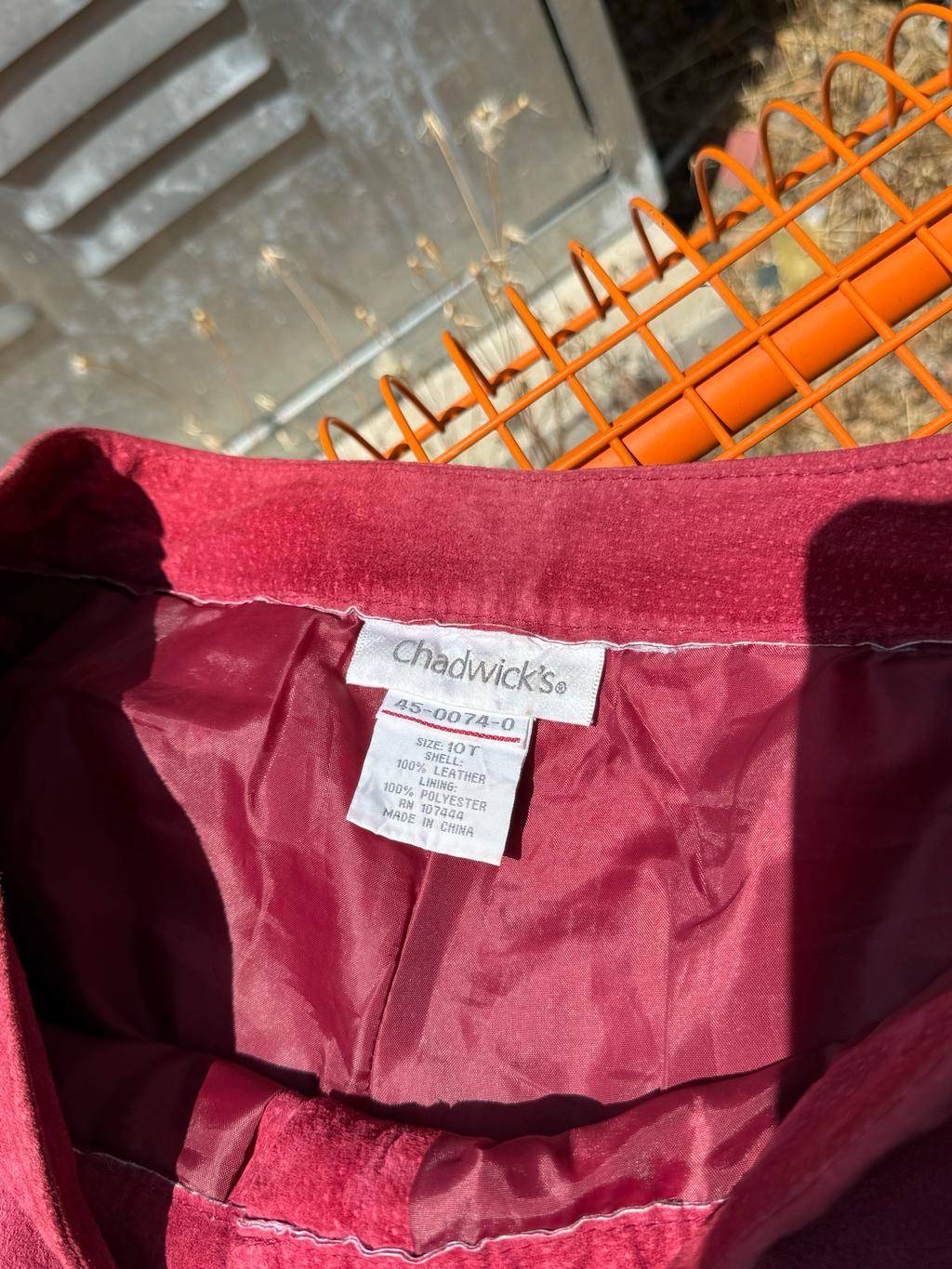 hand painted suede heart pants