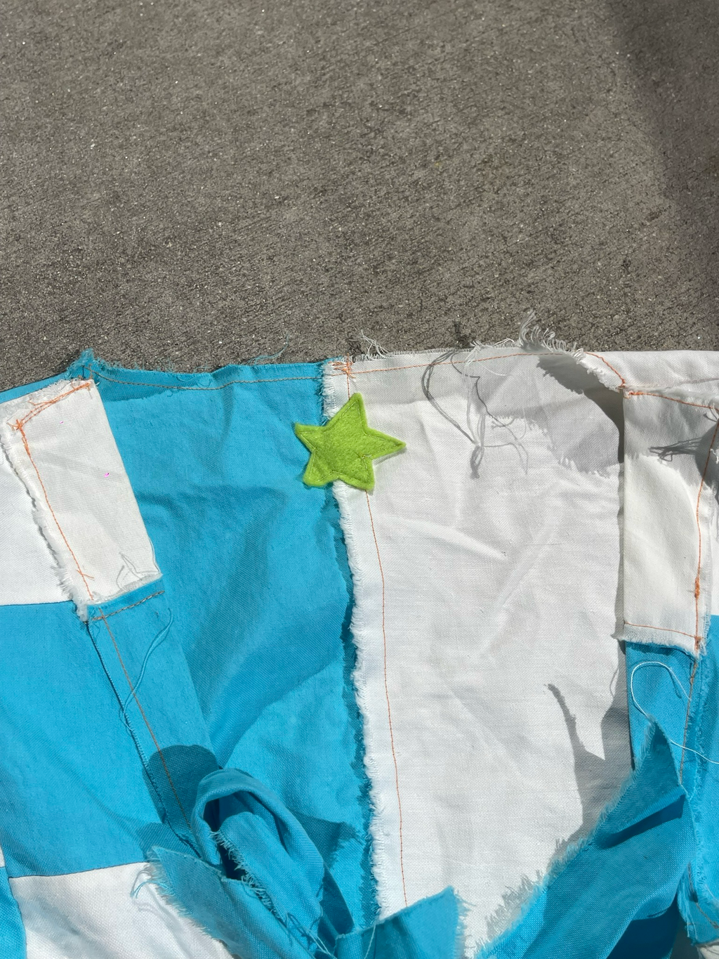 handmade poof sleeve blouse