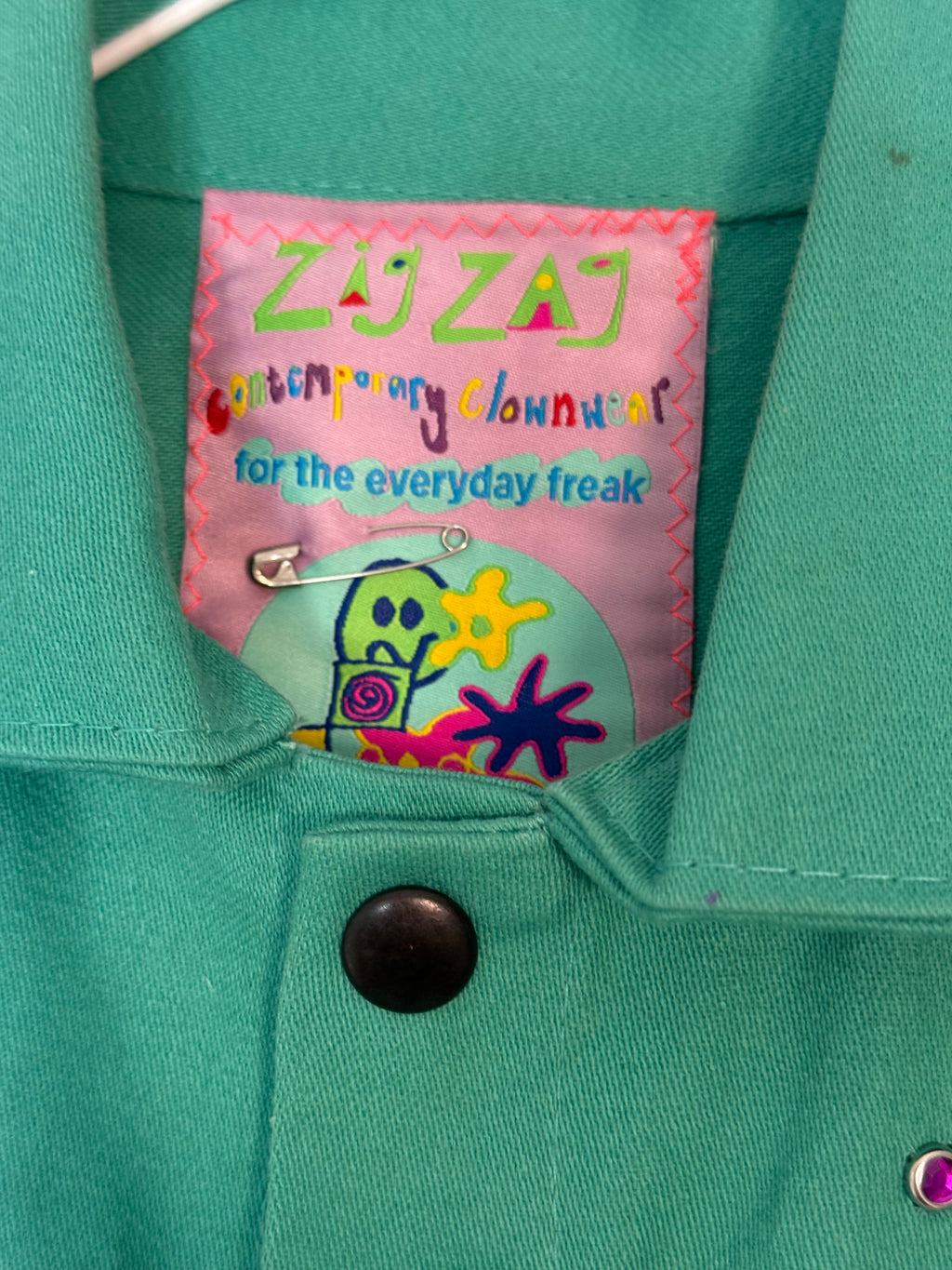 ✦ hand painted + rhinestone work jacket ✦