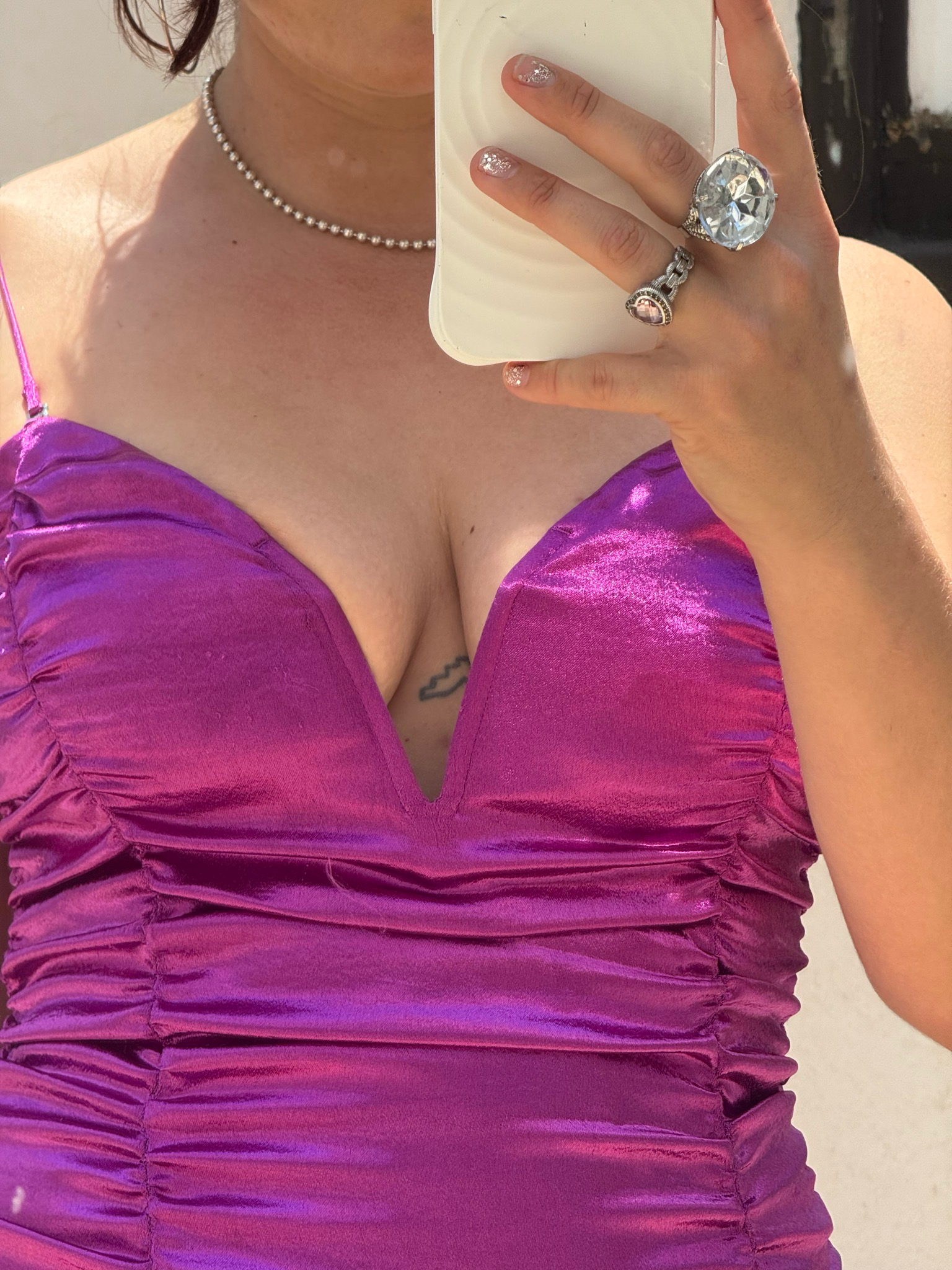 for love & lemons ruched mini