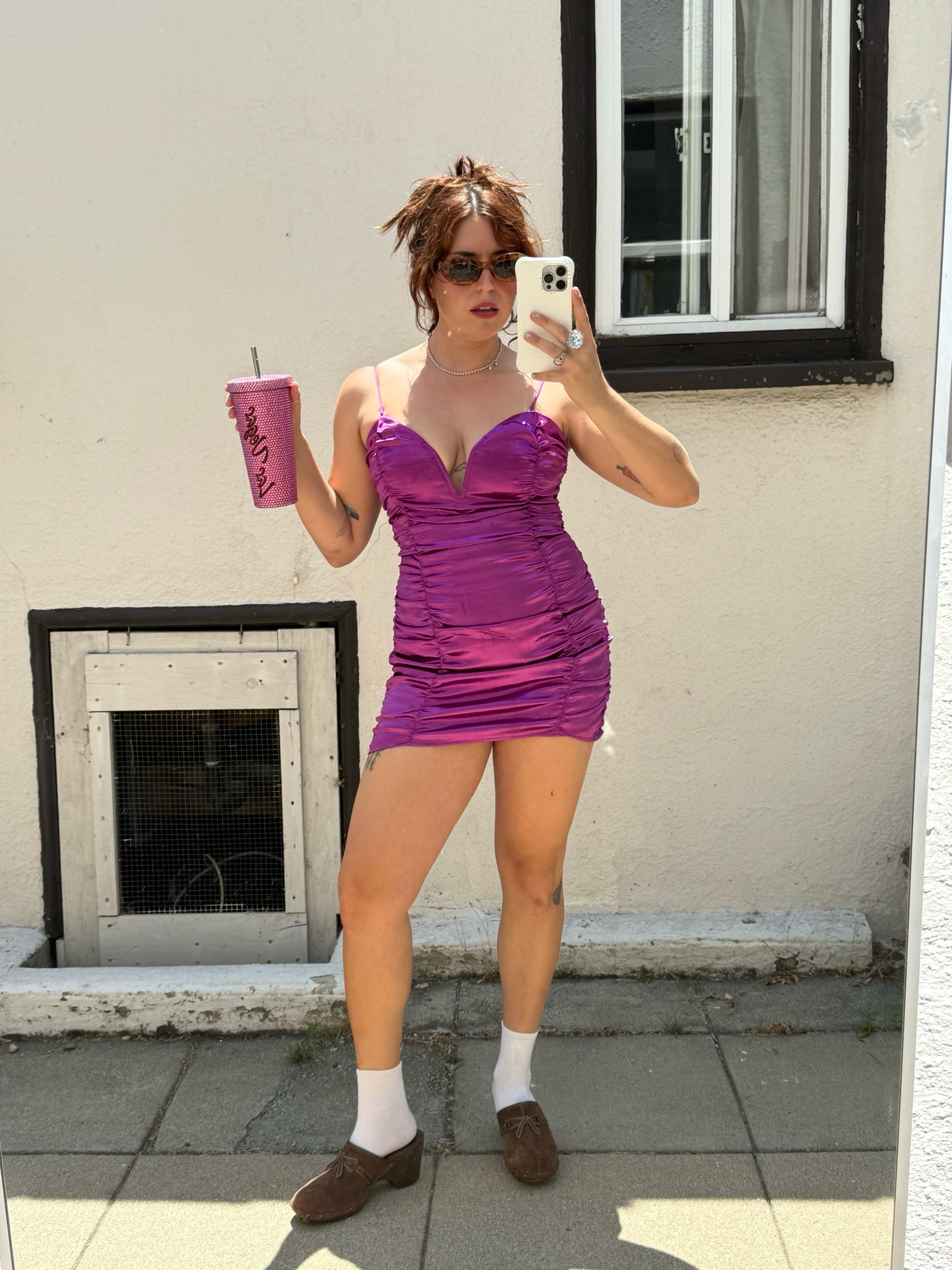 for love & lemons ruched mini