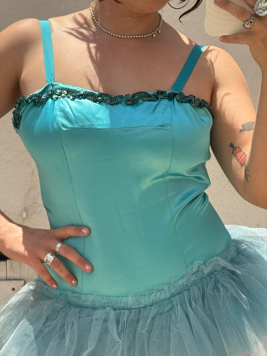 handmade 70’s ballerina costume