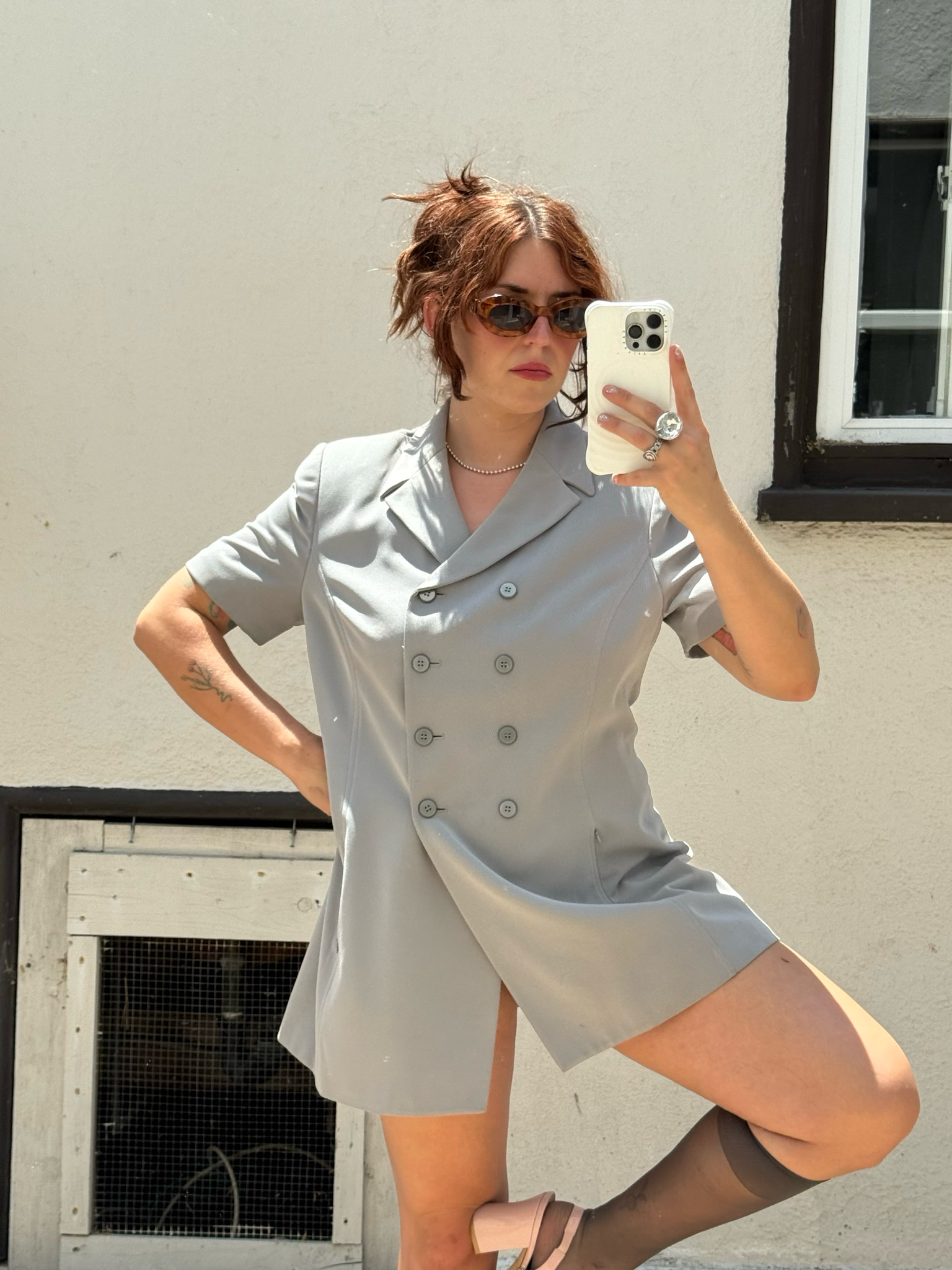 vintage blazer dress