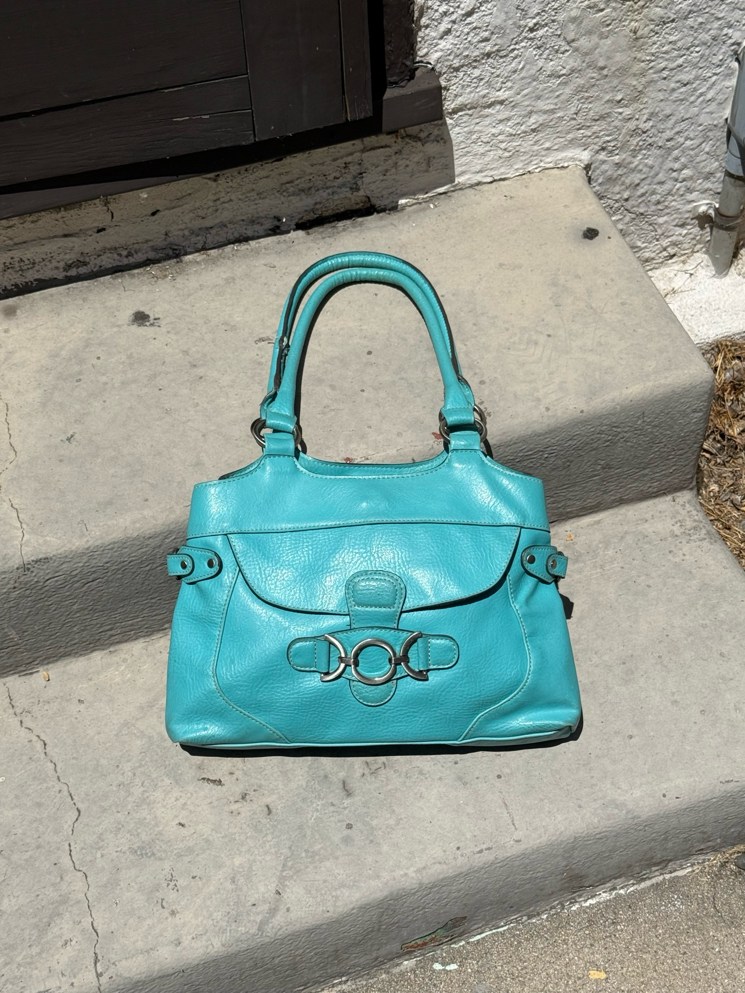 faux leather handbag