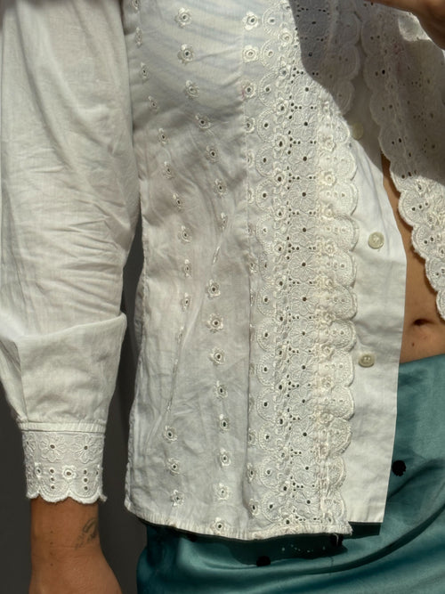 cotton button up
