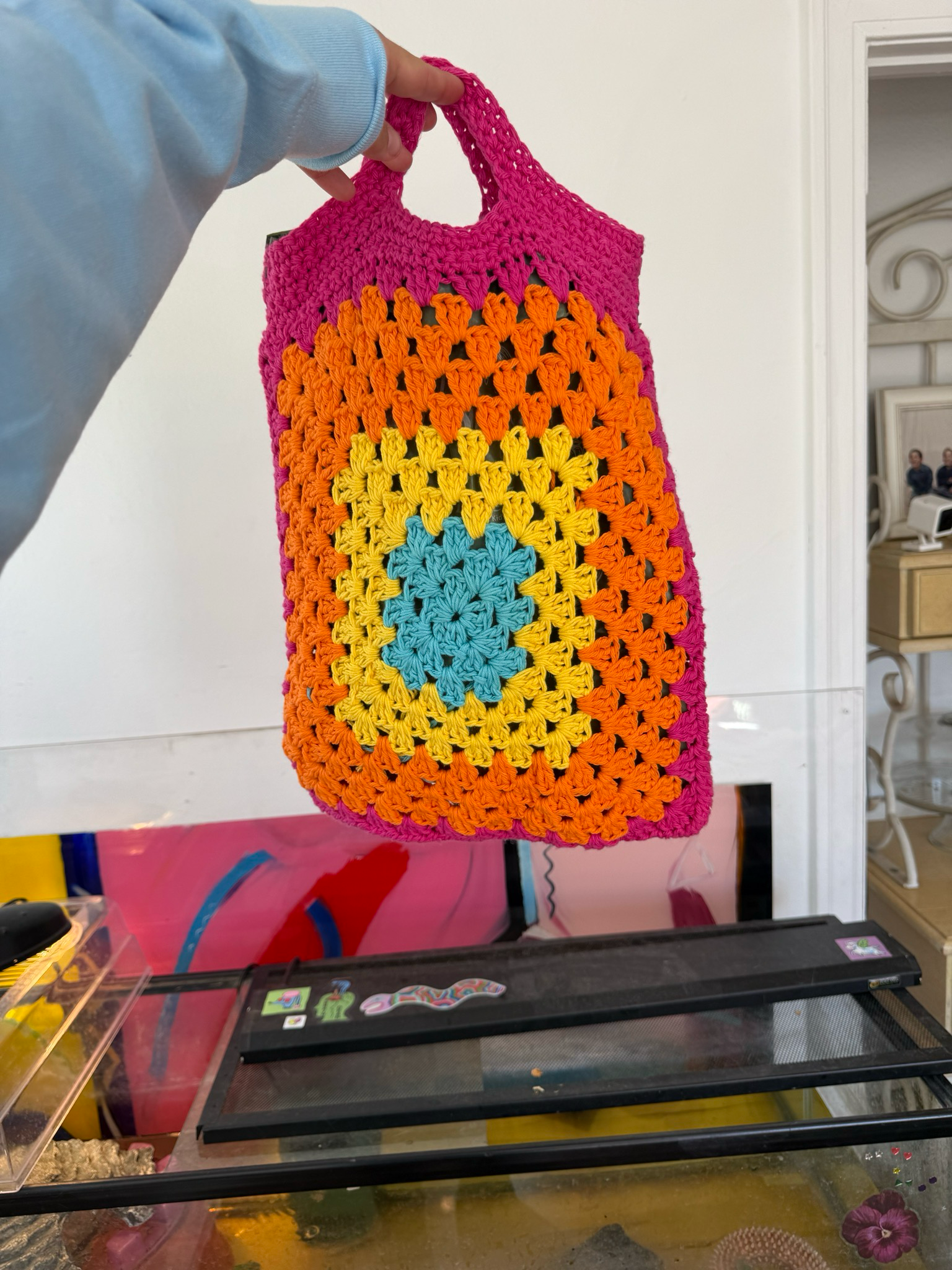 upcycled bag tote