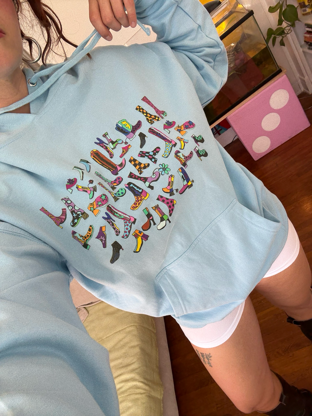 boots hoodie