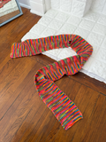 skinny rainbow scarf