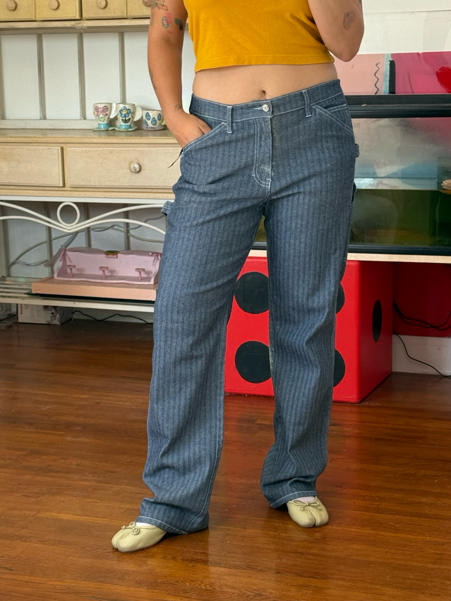 NWT dickies girl carpenter pants