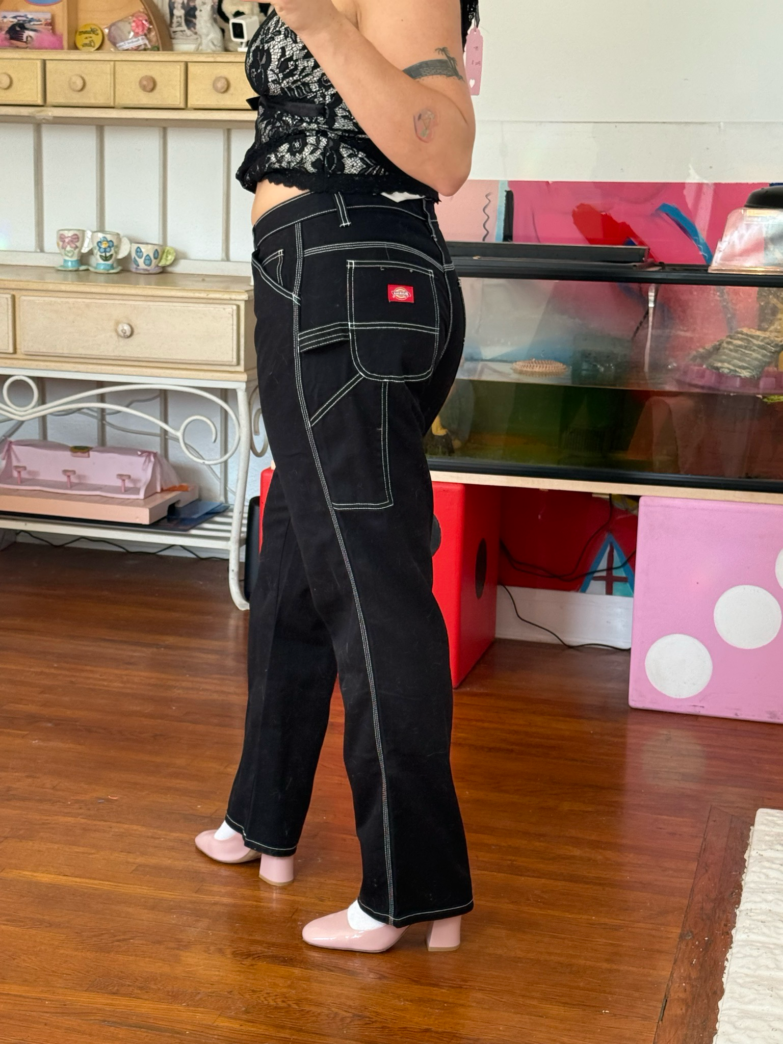 discontinued dickies girl carpenter pants (Size 28 or 31)