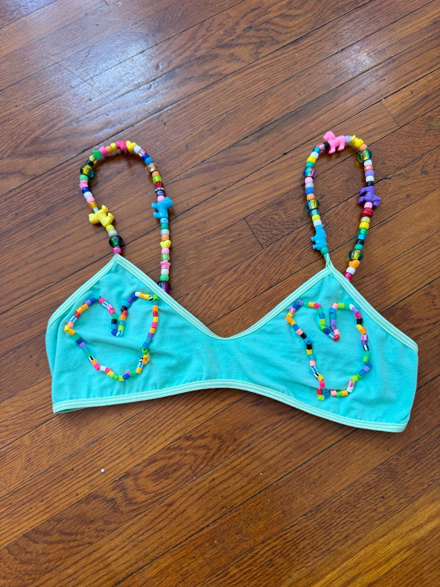 beaded bralette