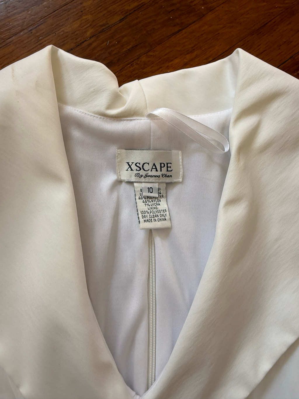 vintage blouse with rhinestone buckle