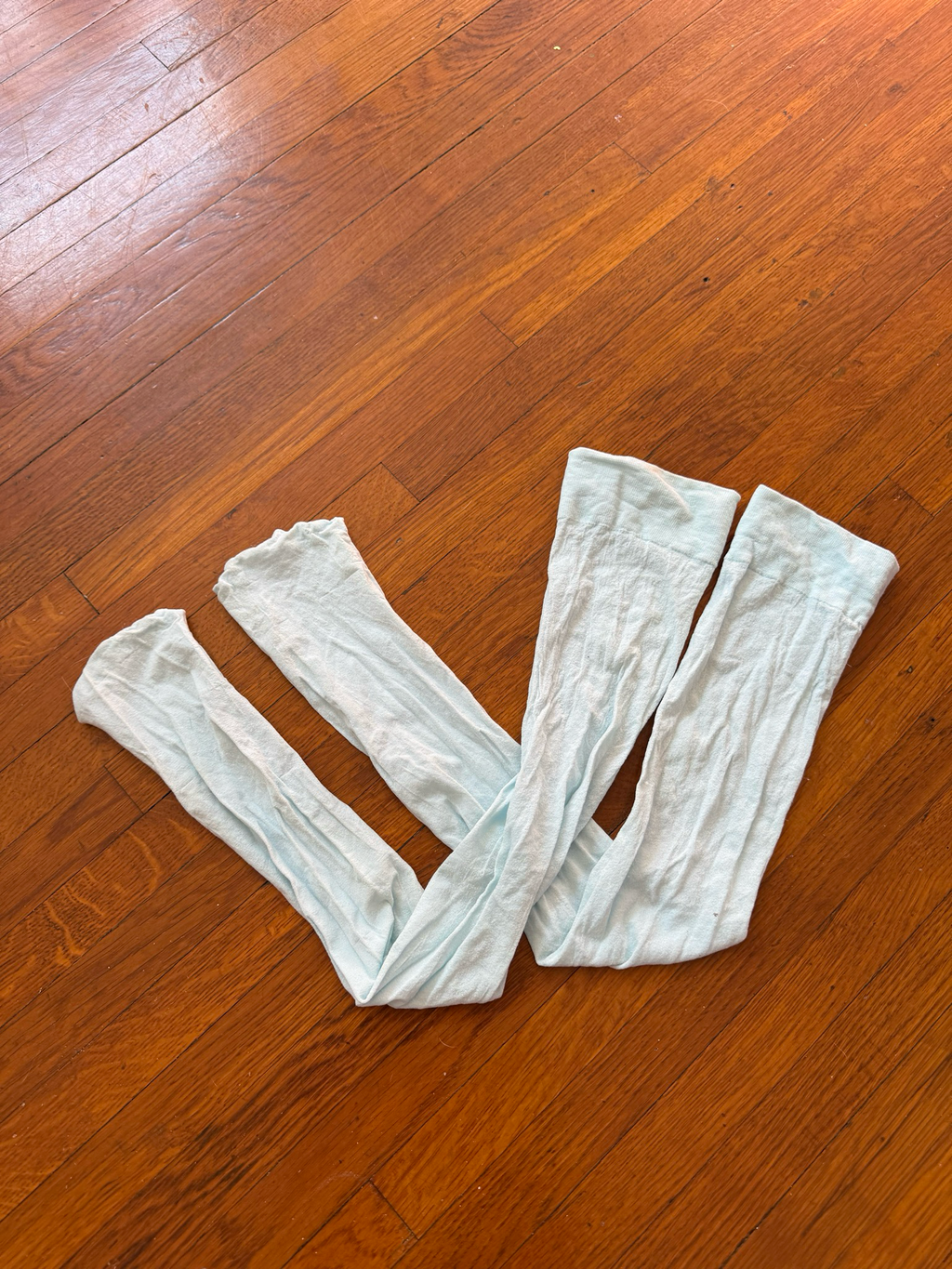 mint sheer thigh highs