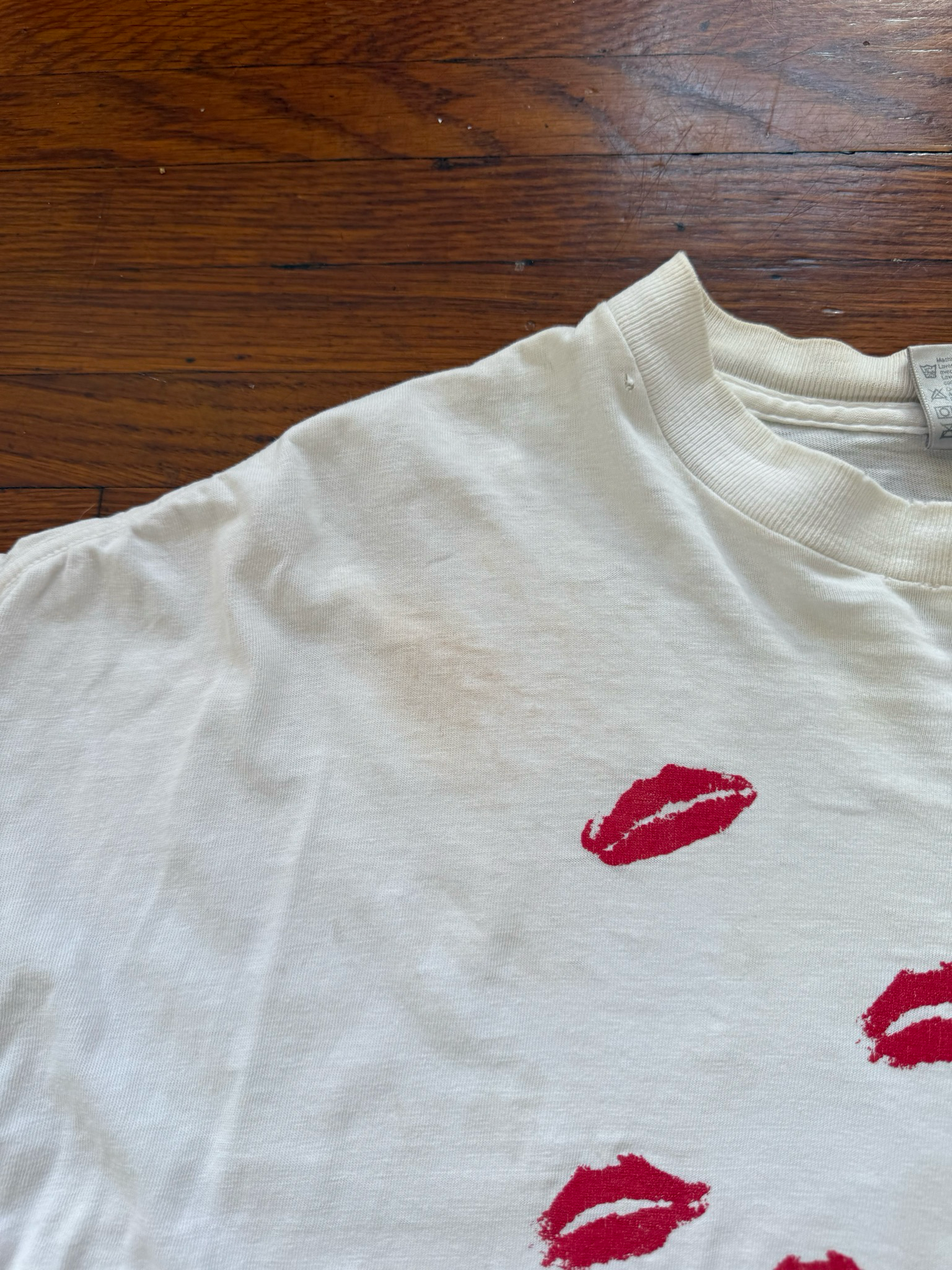 single stitch revlon mock neck