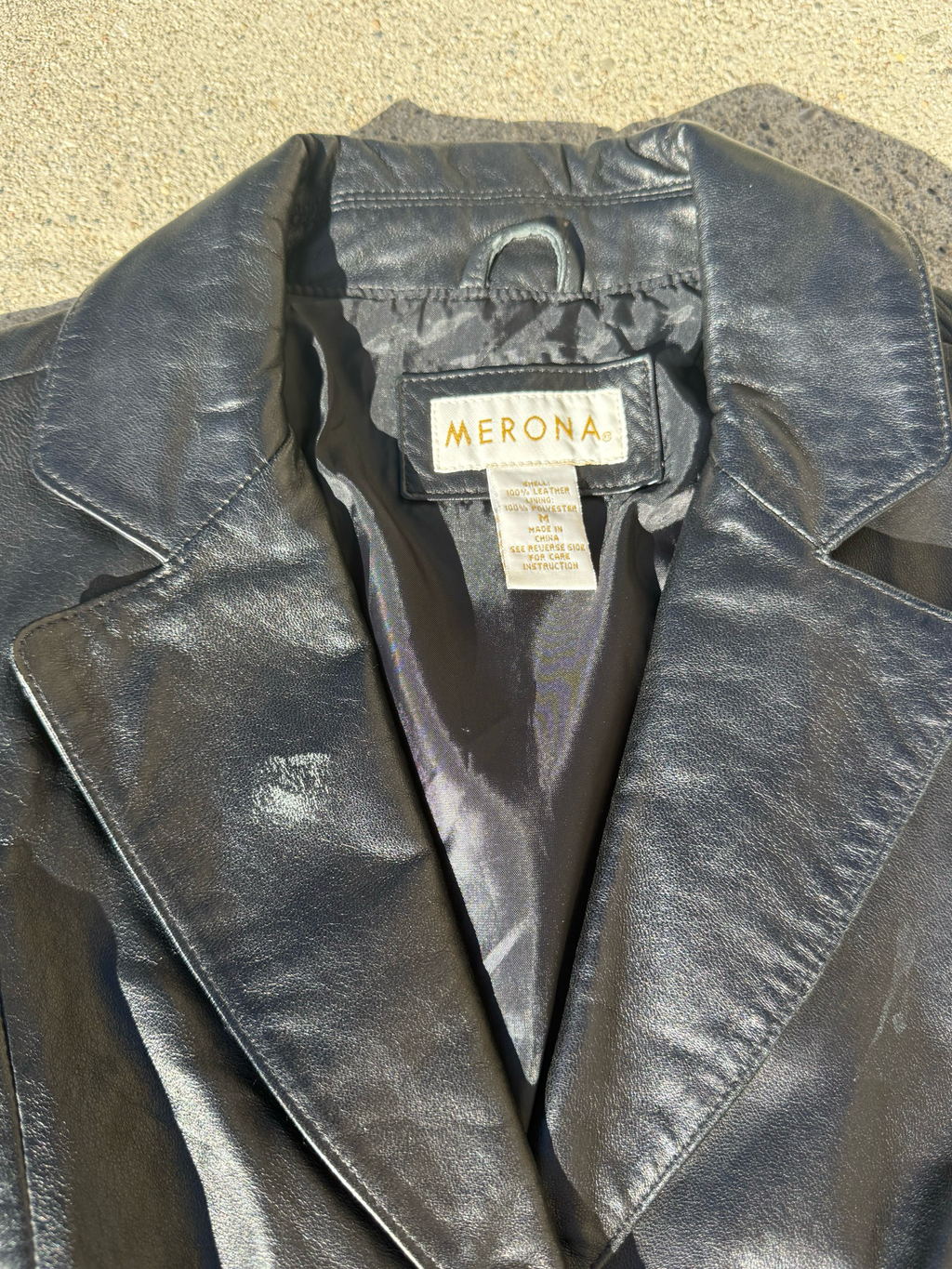 perfect 90’s leather jacket