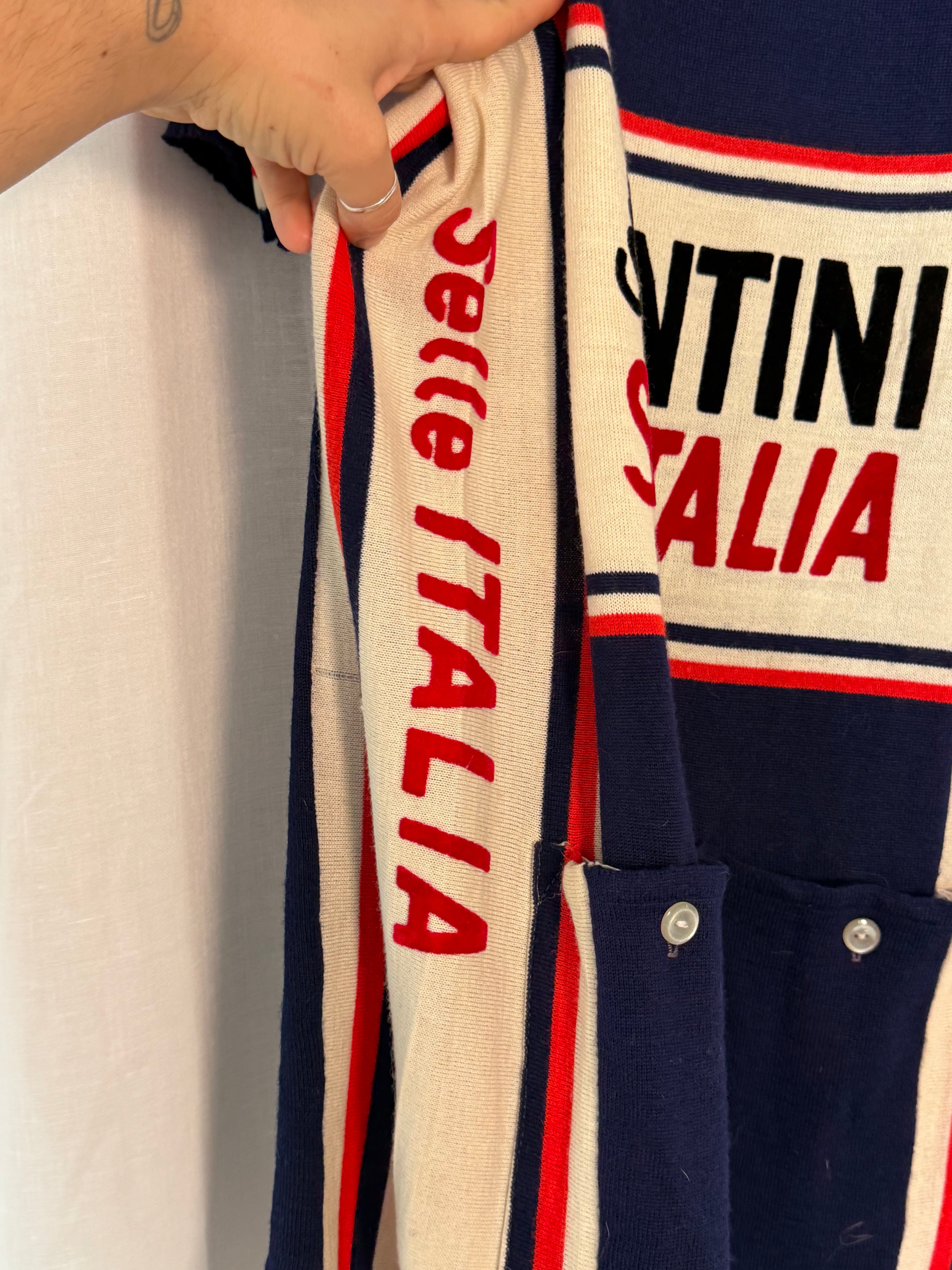 ✦ 90s SANTINI × Selle Italia cycling jersey ✦ Made in Italy ✦