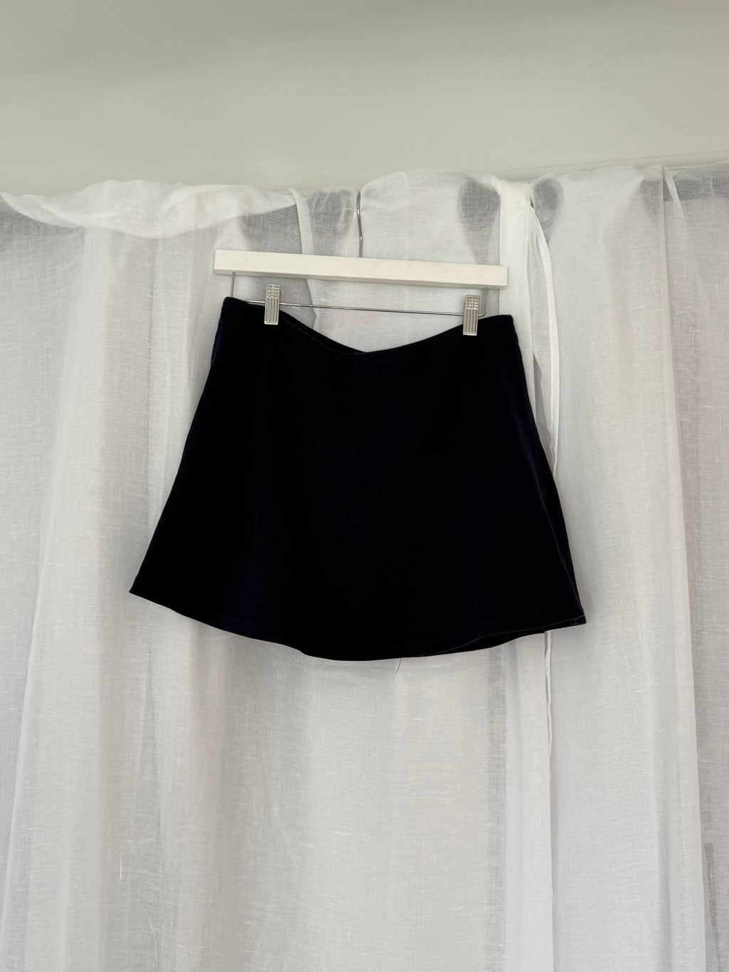 LA apparel navy skort