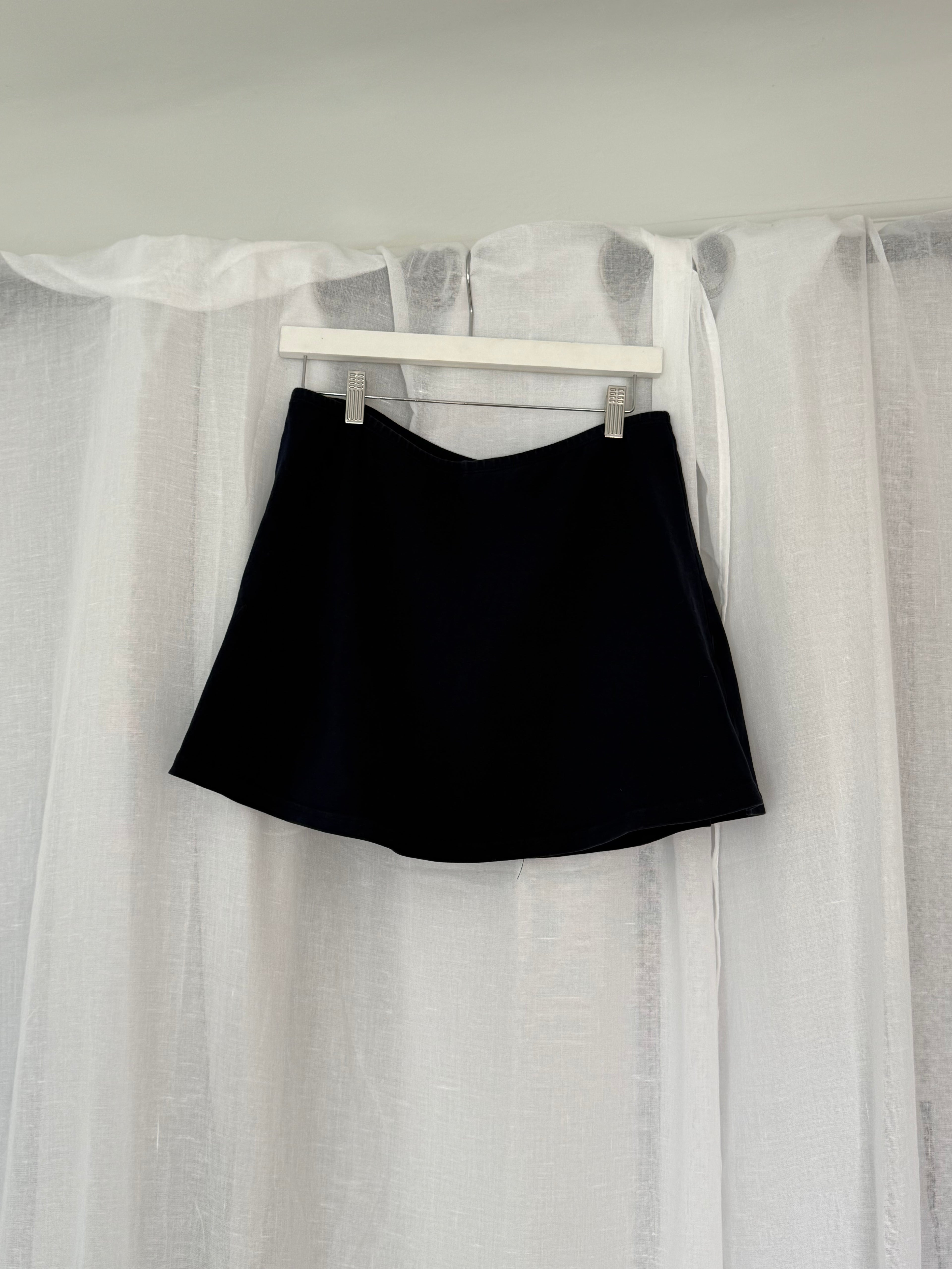 LA apparel navy skort