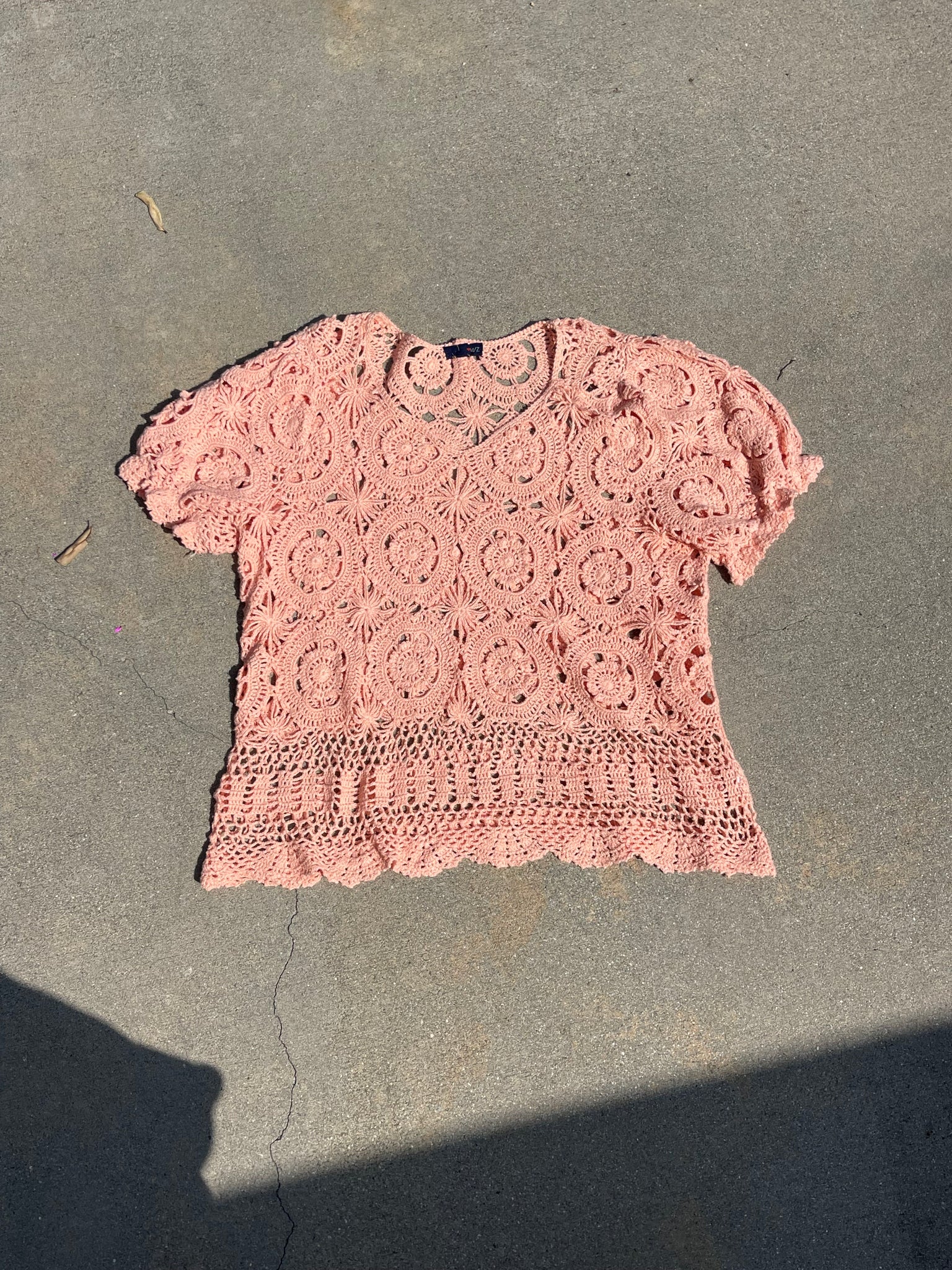 puffy sleeve knit