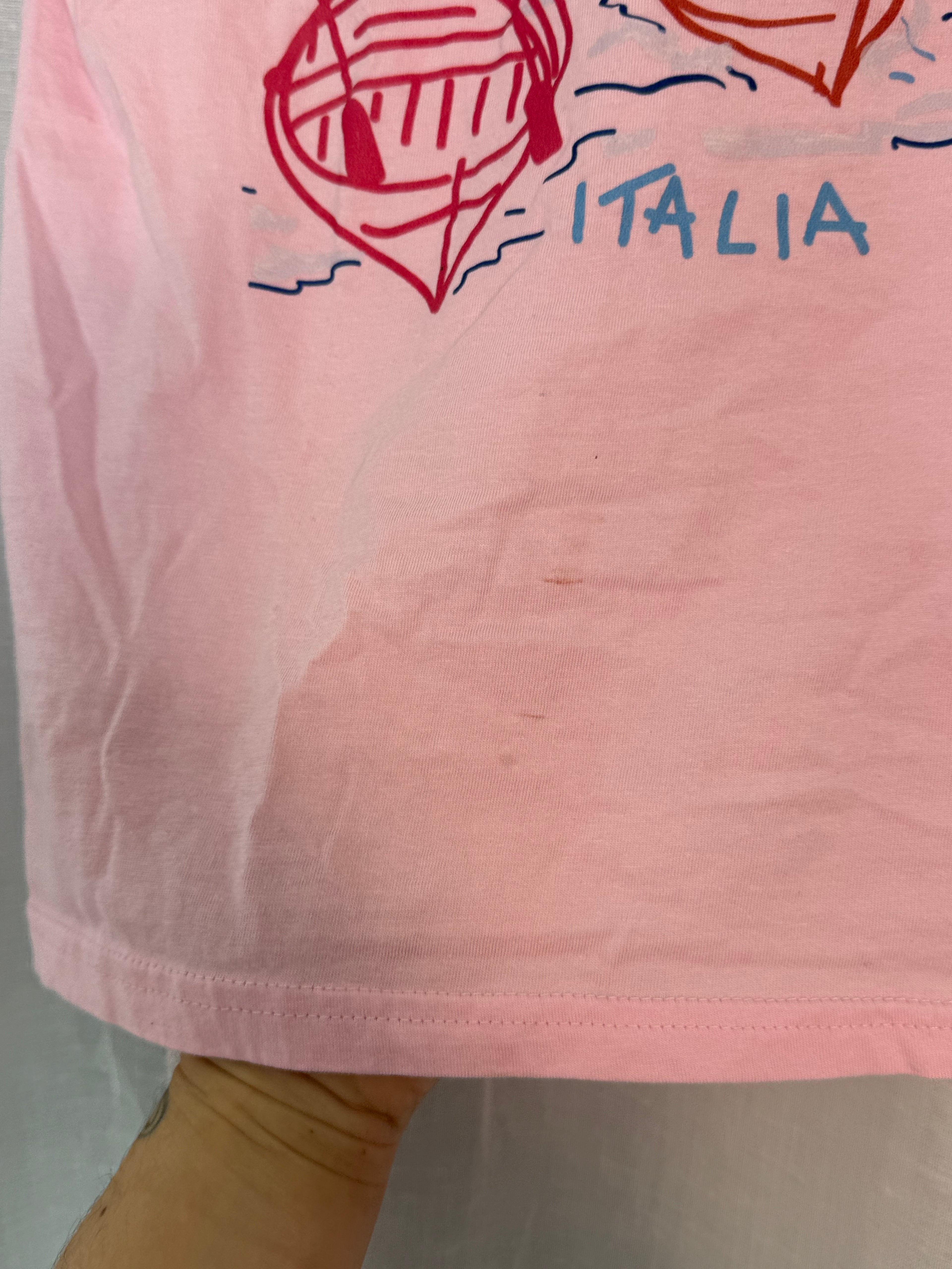 ⋆｡°✩ pink cinque terre baby tee ✩°｡⋆