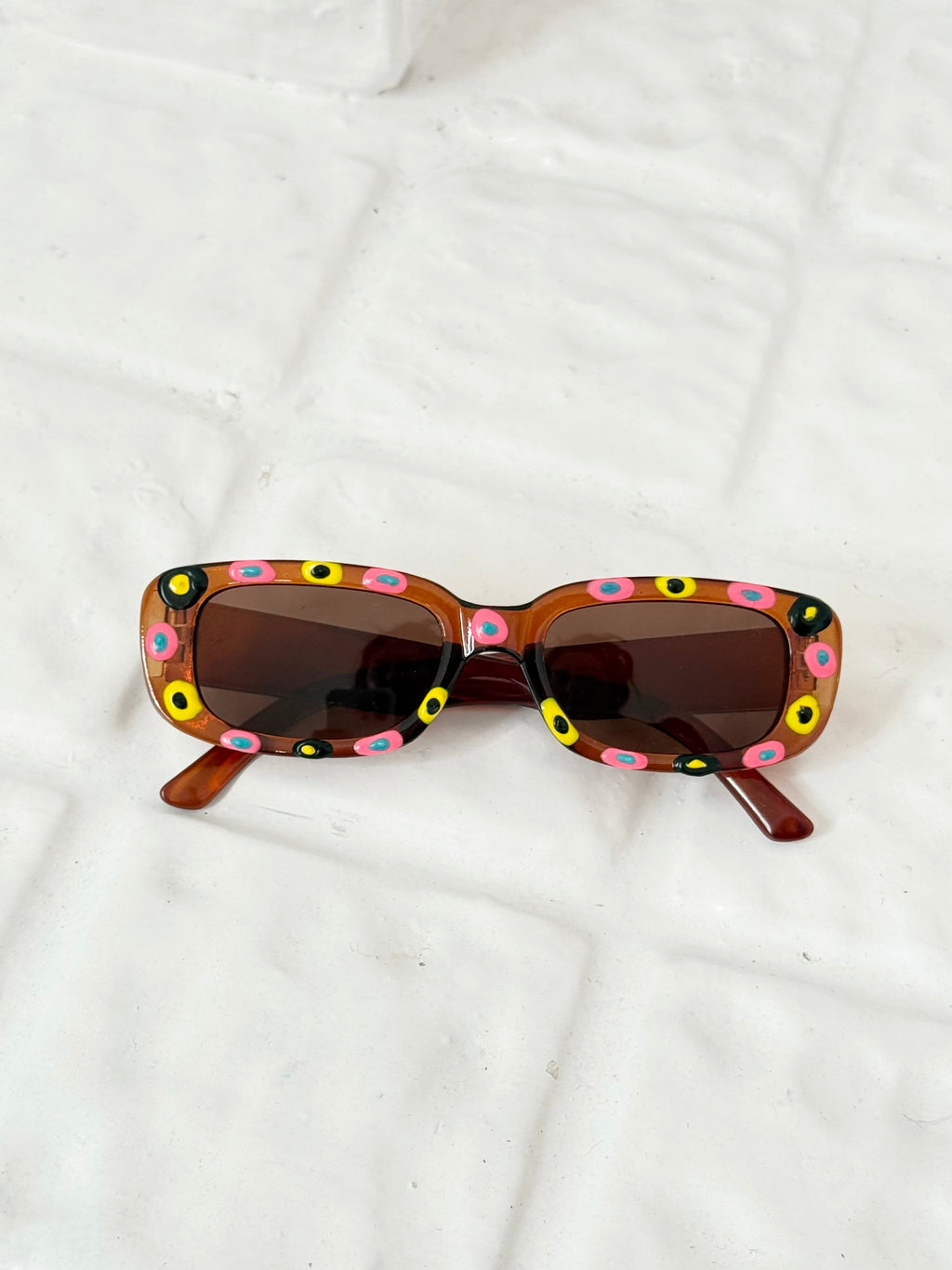 hand painted Y2K sunglasses