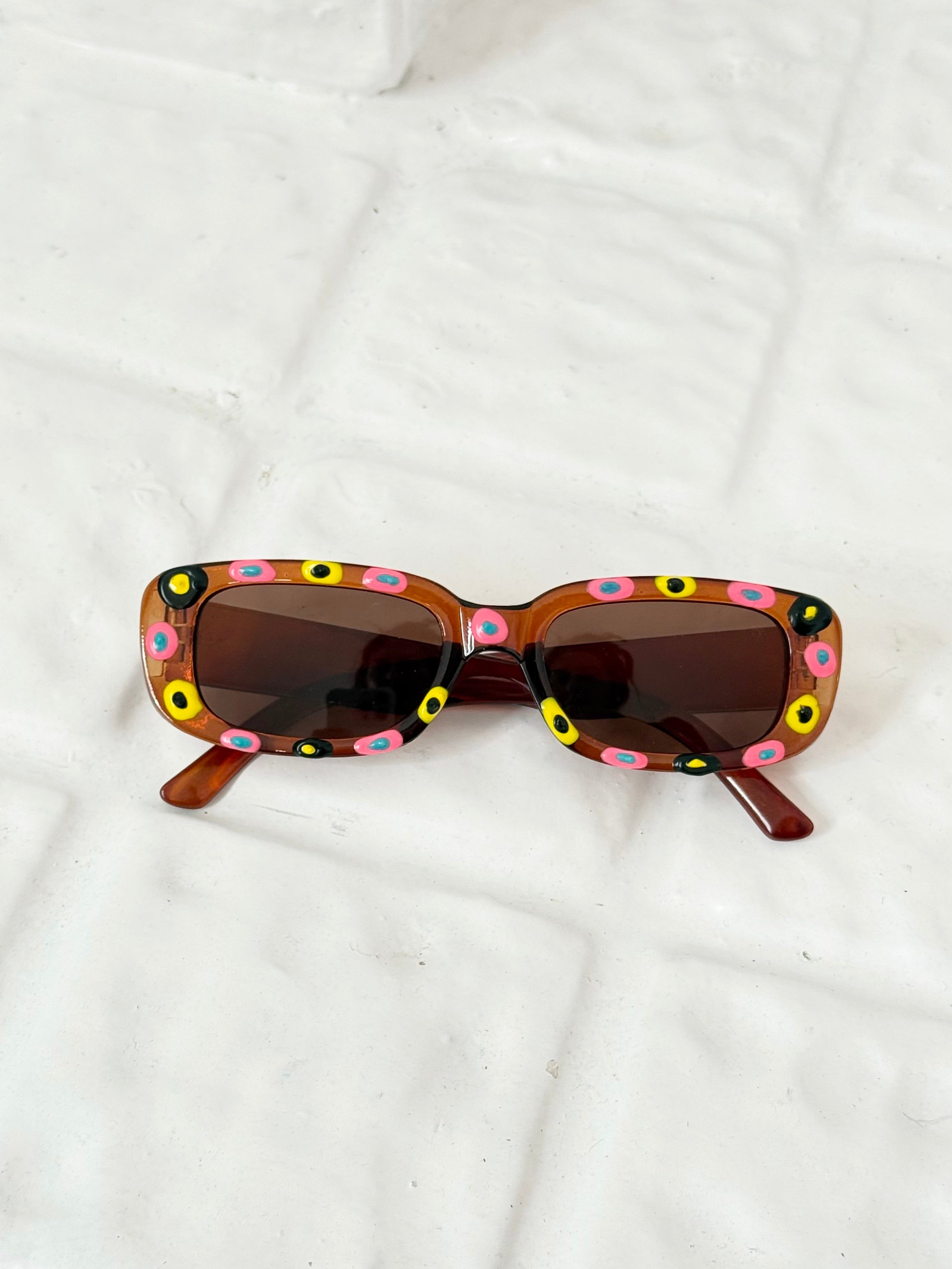 hand painted Y2K sunglasses