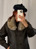 vintage faux fur collar