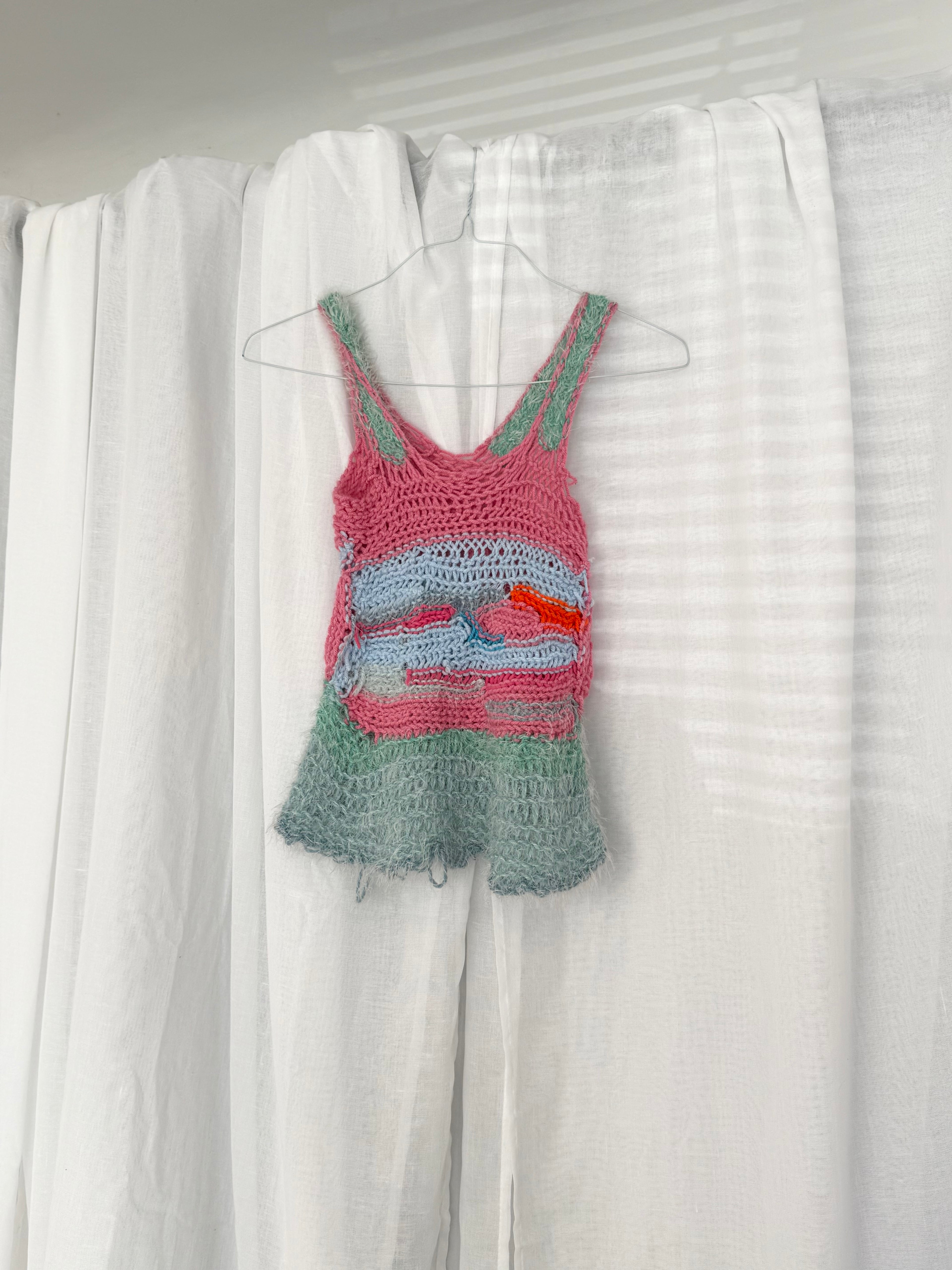 ✿ colors of jades handmade crochet tank ✿