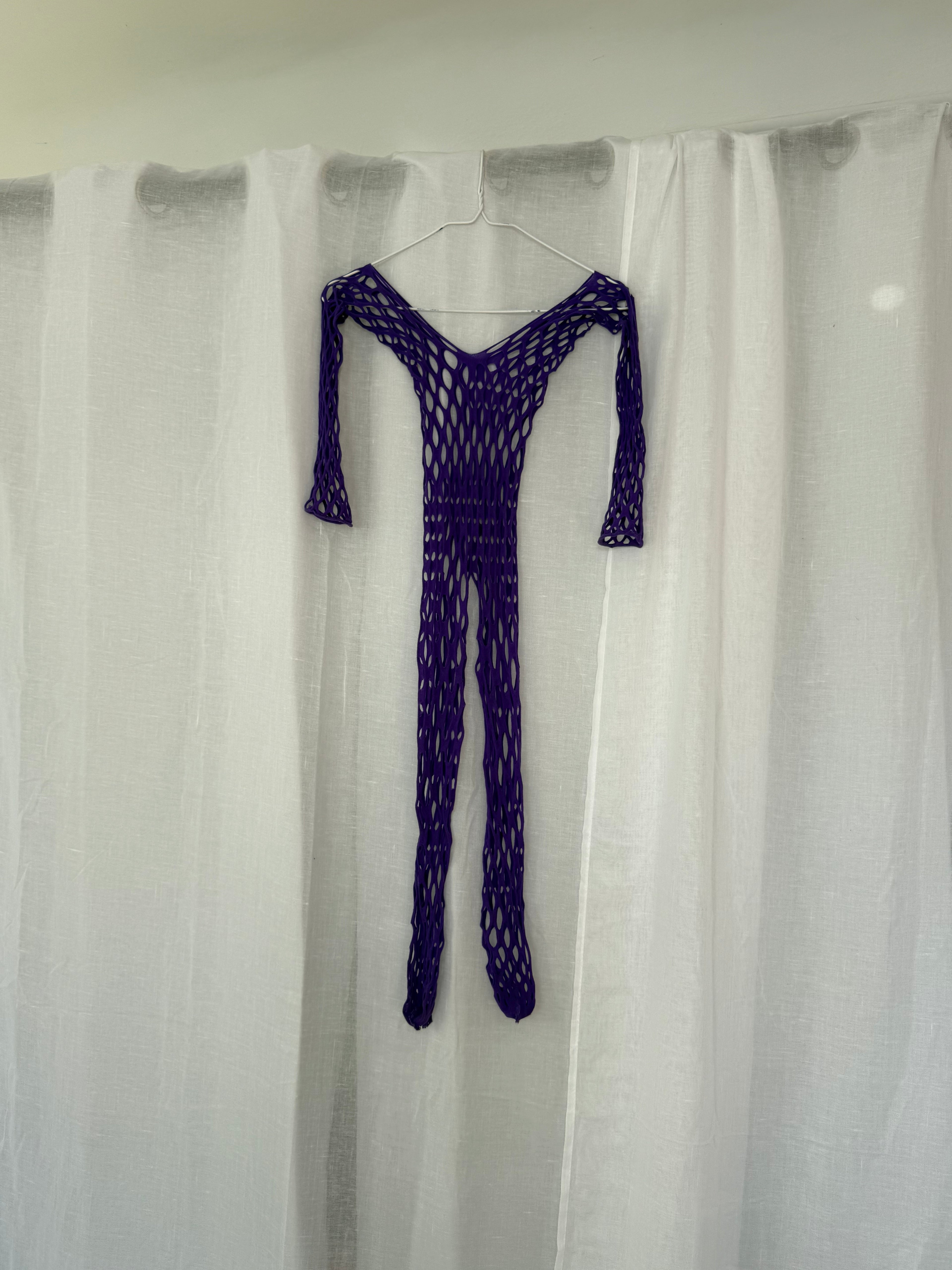 𓆩♡𓆪 purple fishnet bodysuit 𓆩♡𓆪