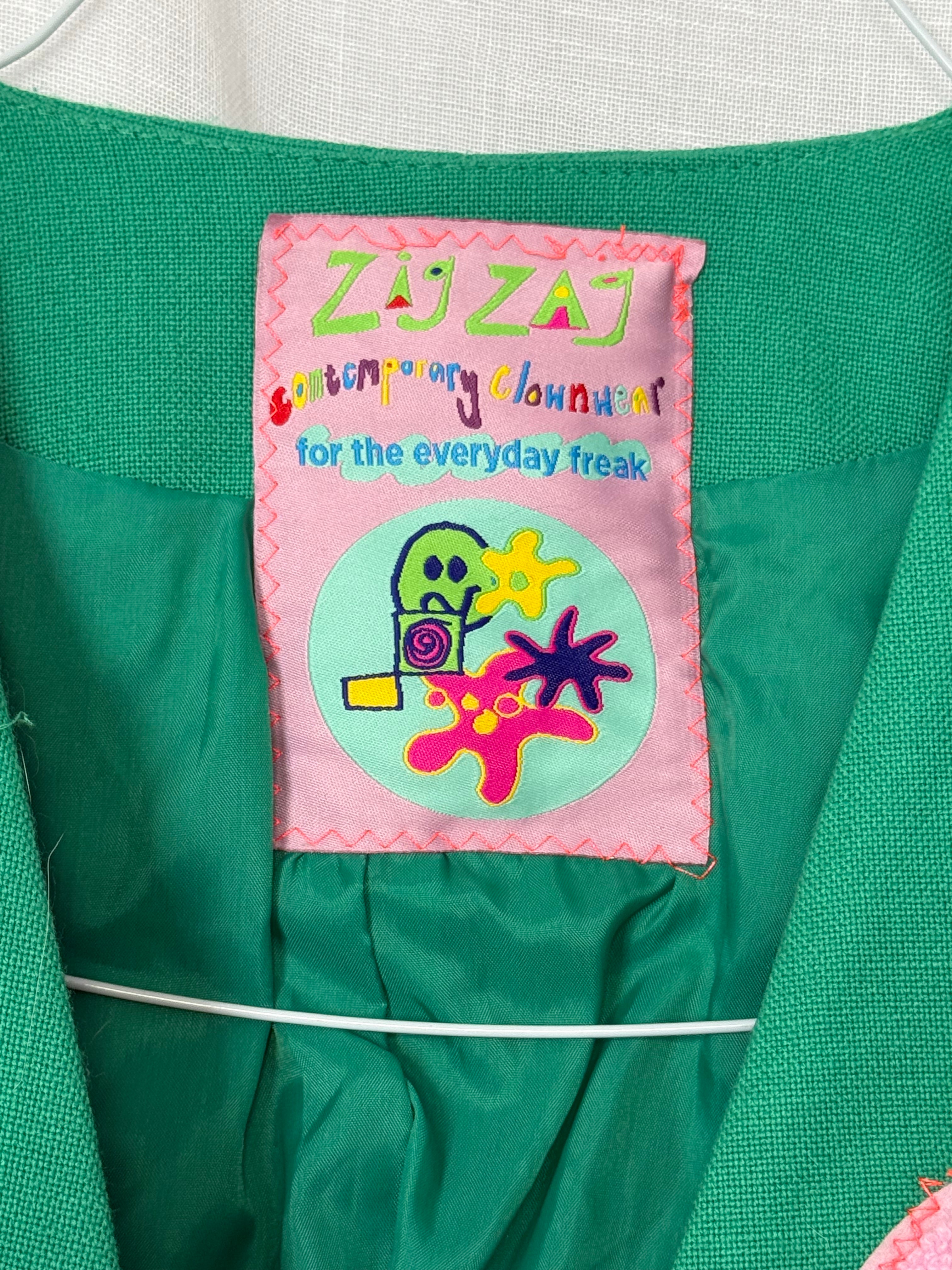 ♡ embroidered patch 80s Blazer ♡