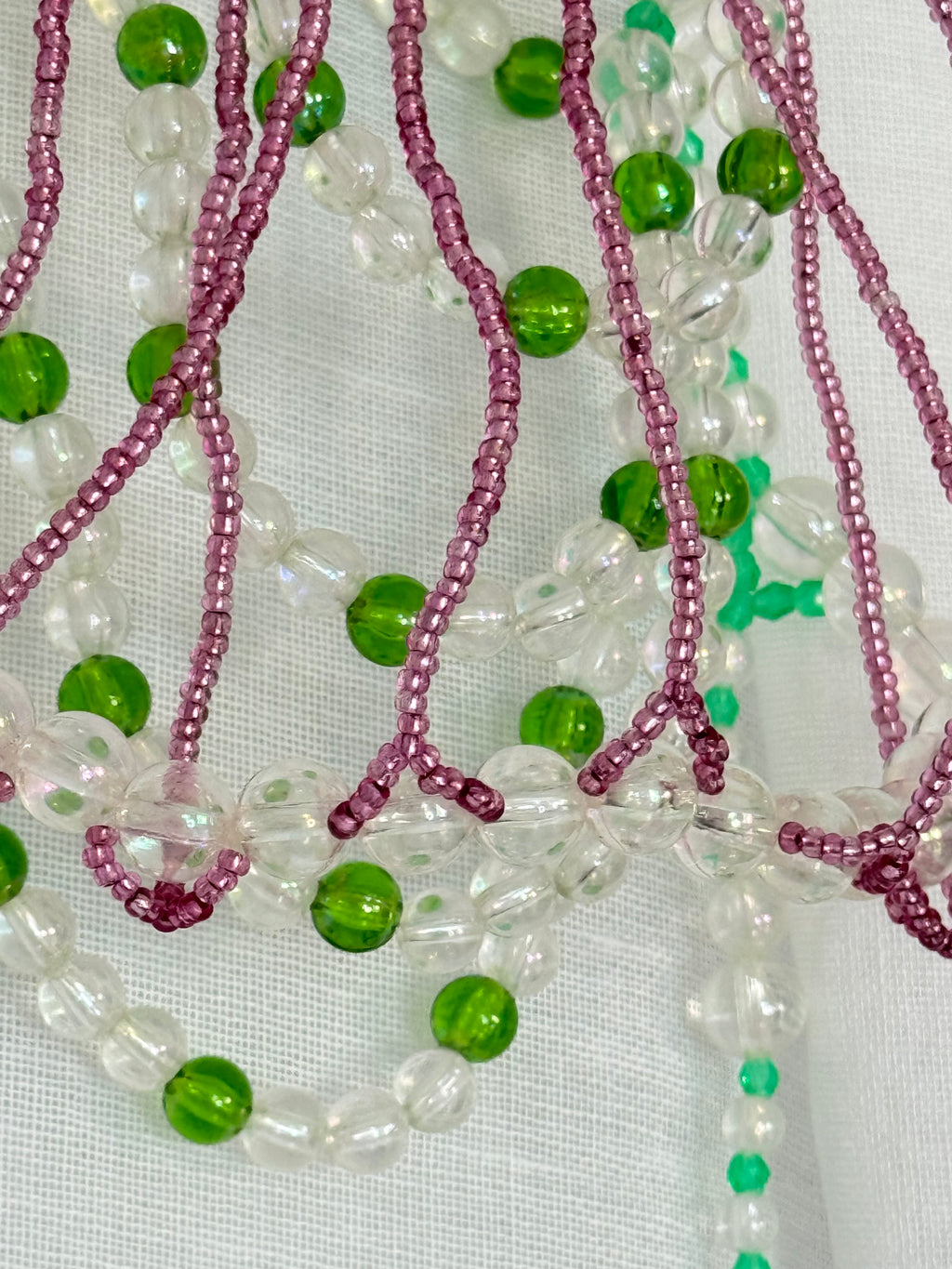 ✧ beaded halter bralette ✧