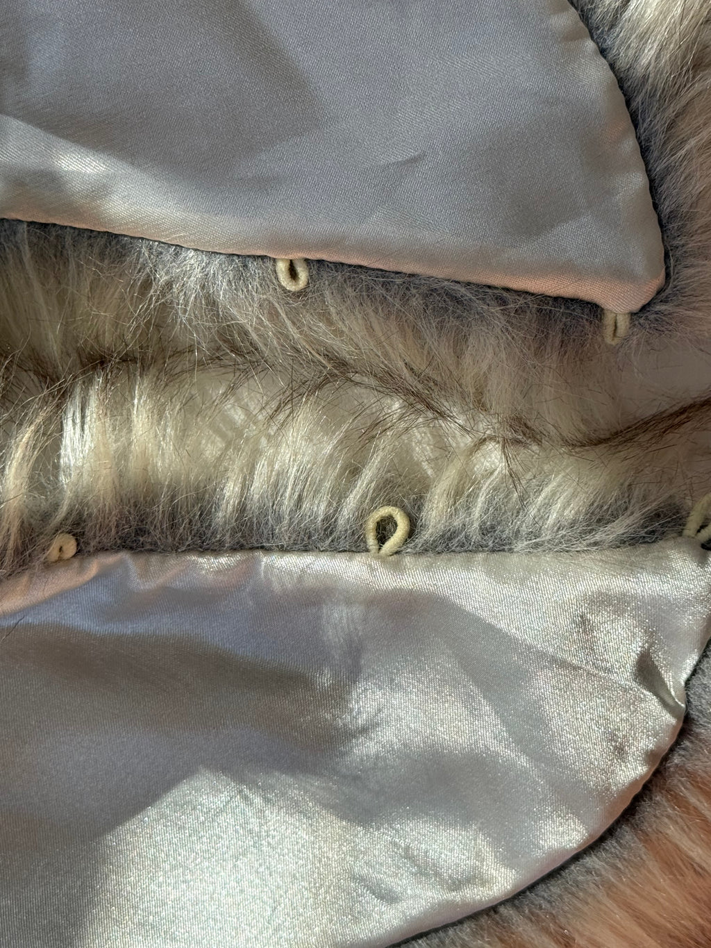 vintage faux fur collar