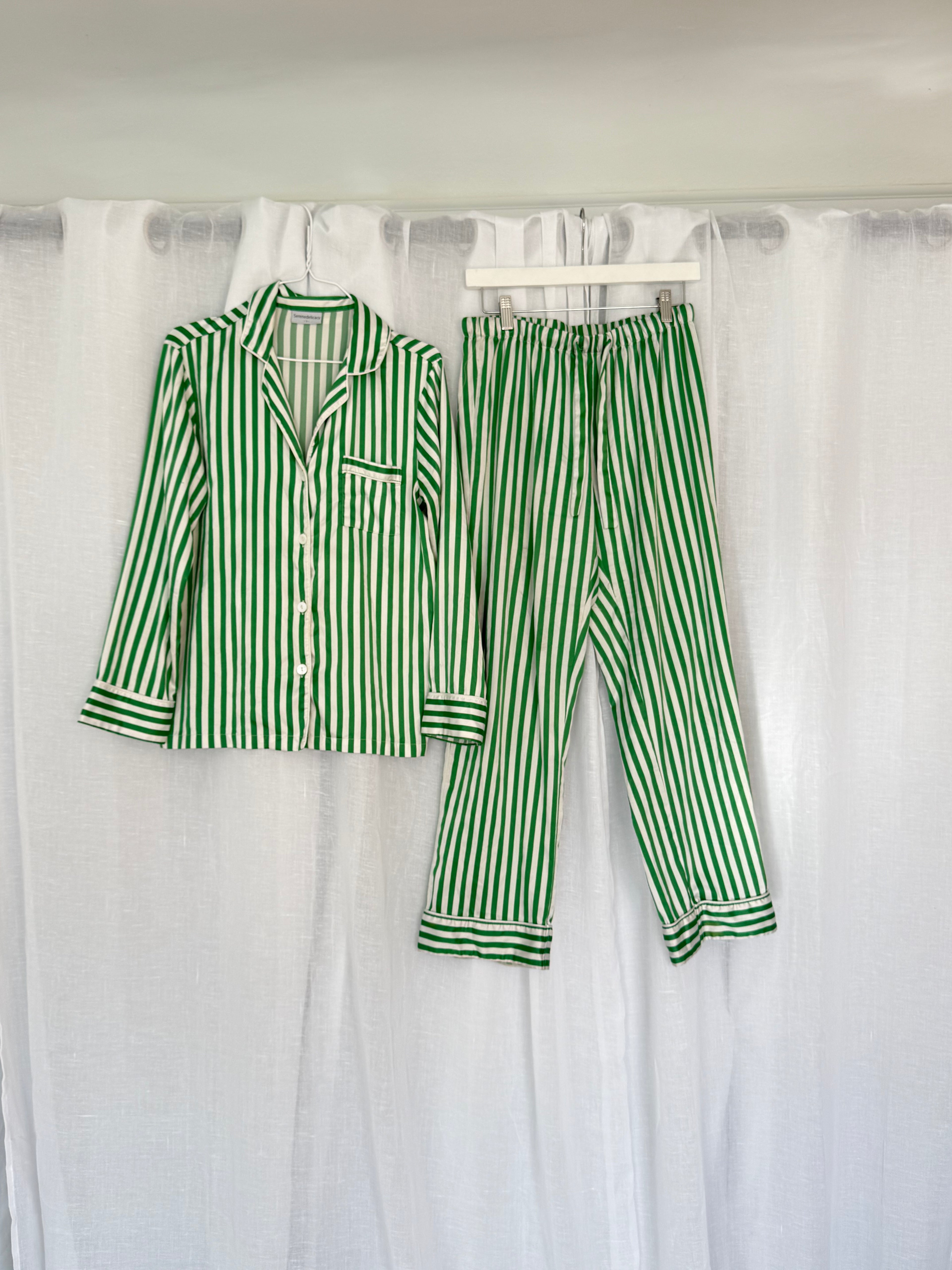 ✧ striped pajama set ✧