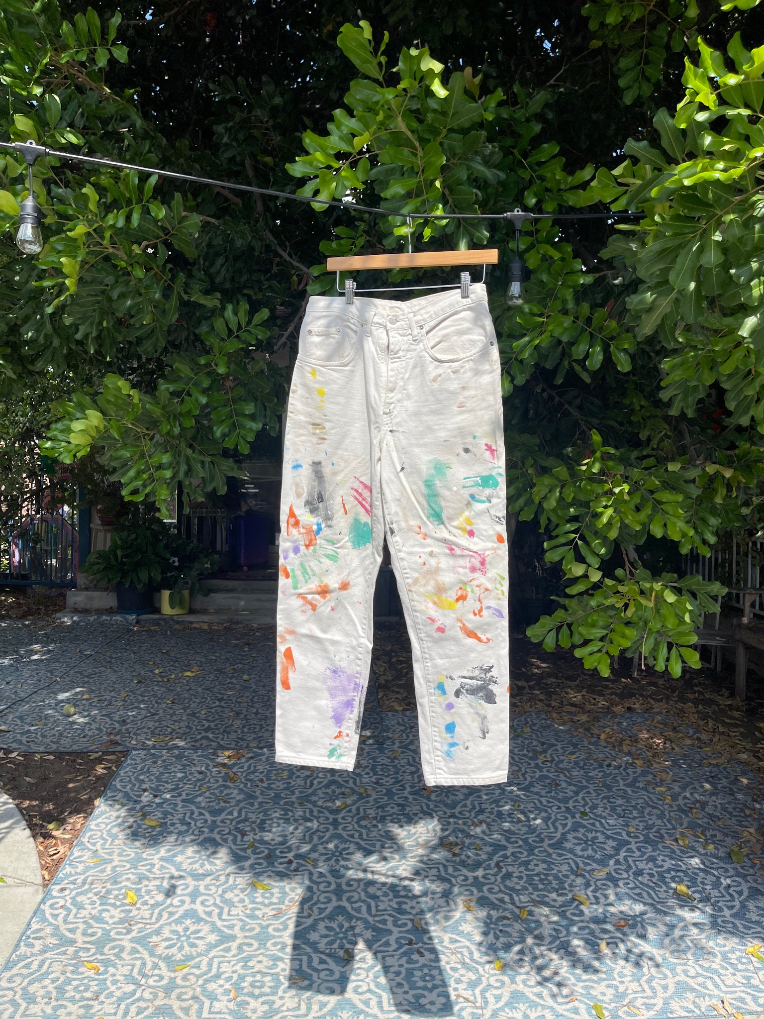 paint swipe pants