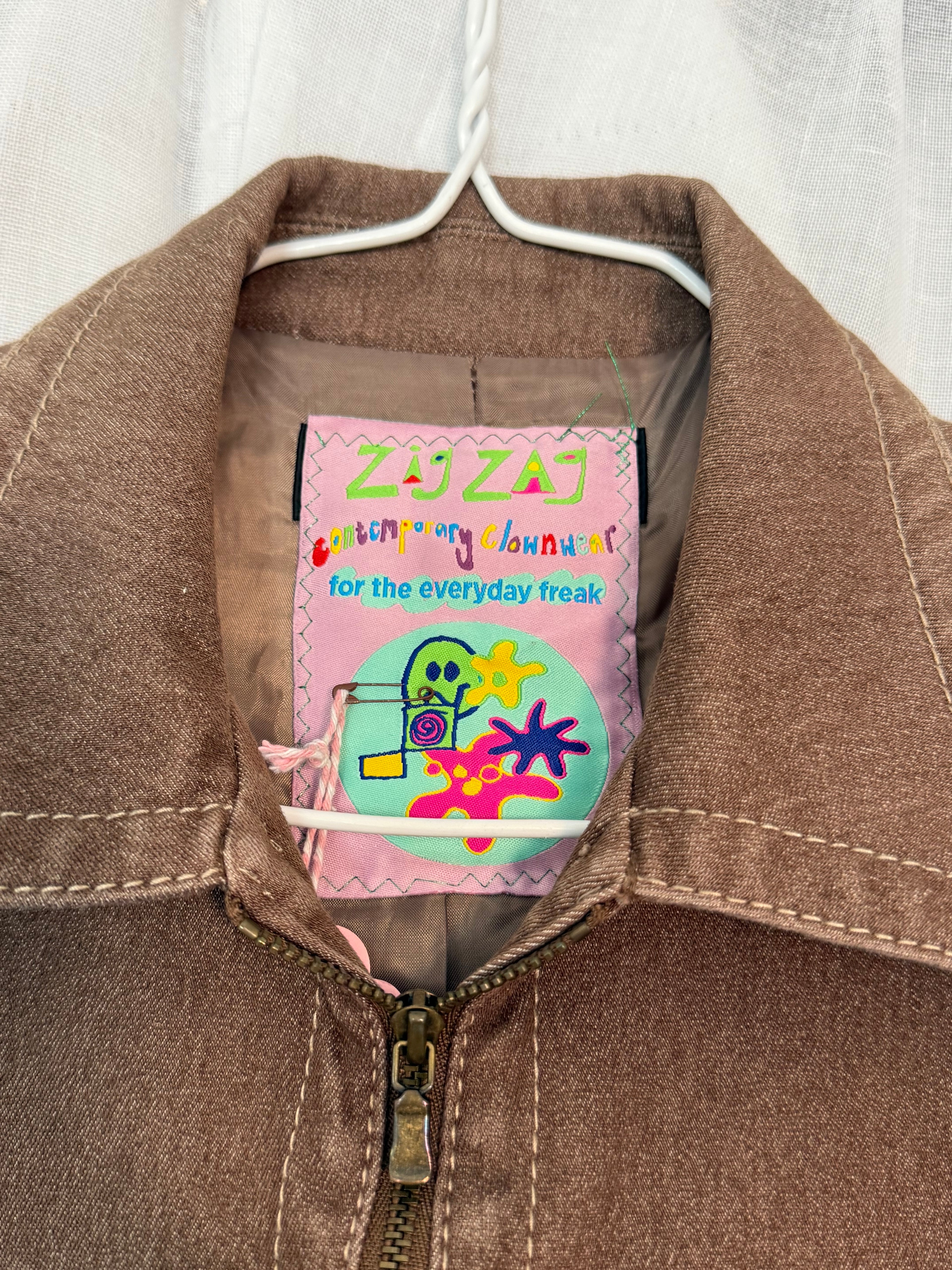 reworked Y2K studded denim heart set 💜