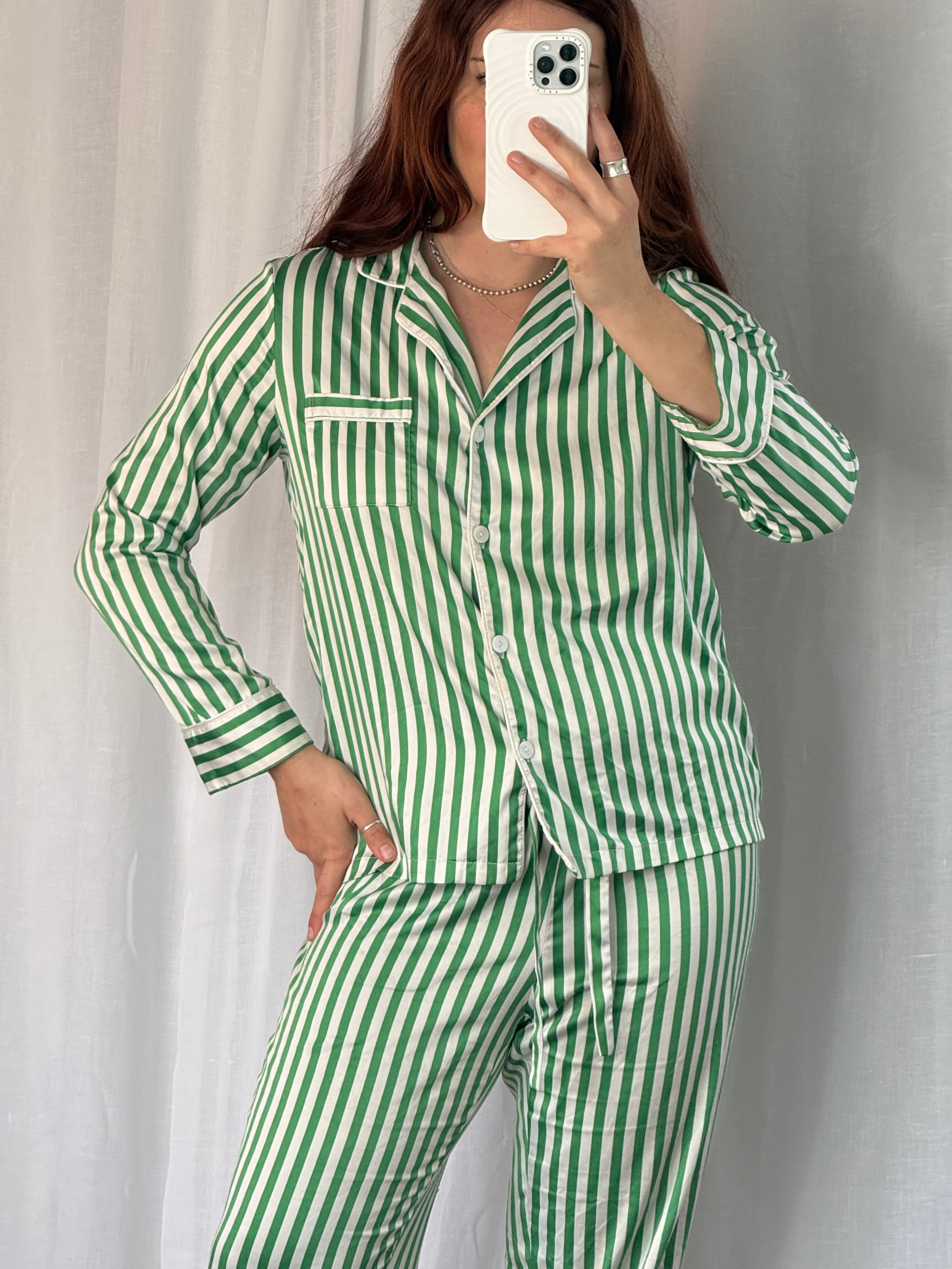 ✧ striped pajama set ✧