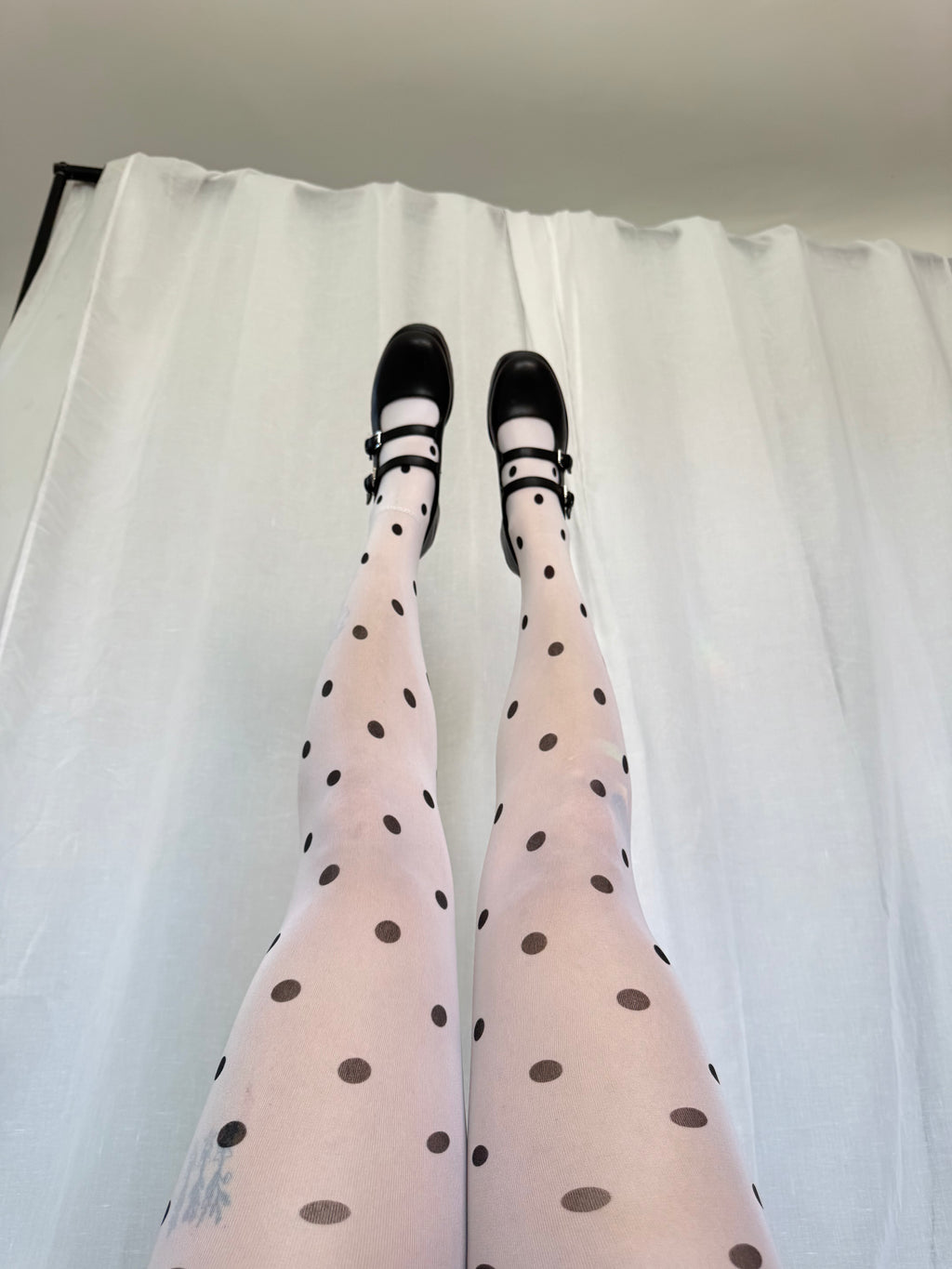 𓆩♡𓆪 polka dot sheer tights  𓆩♡𓆪 ⋆