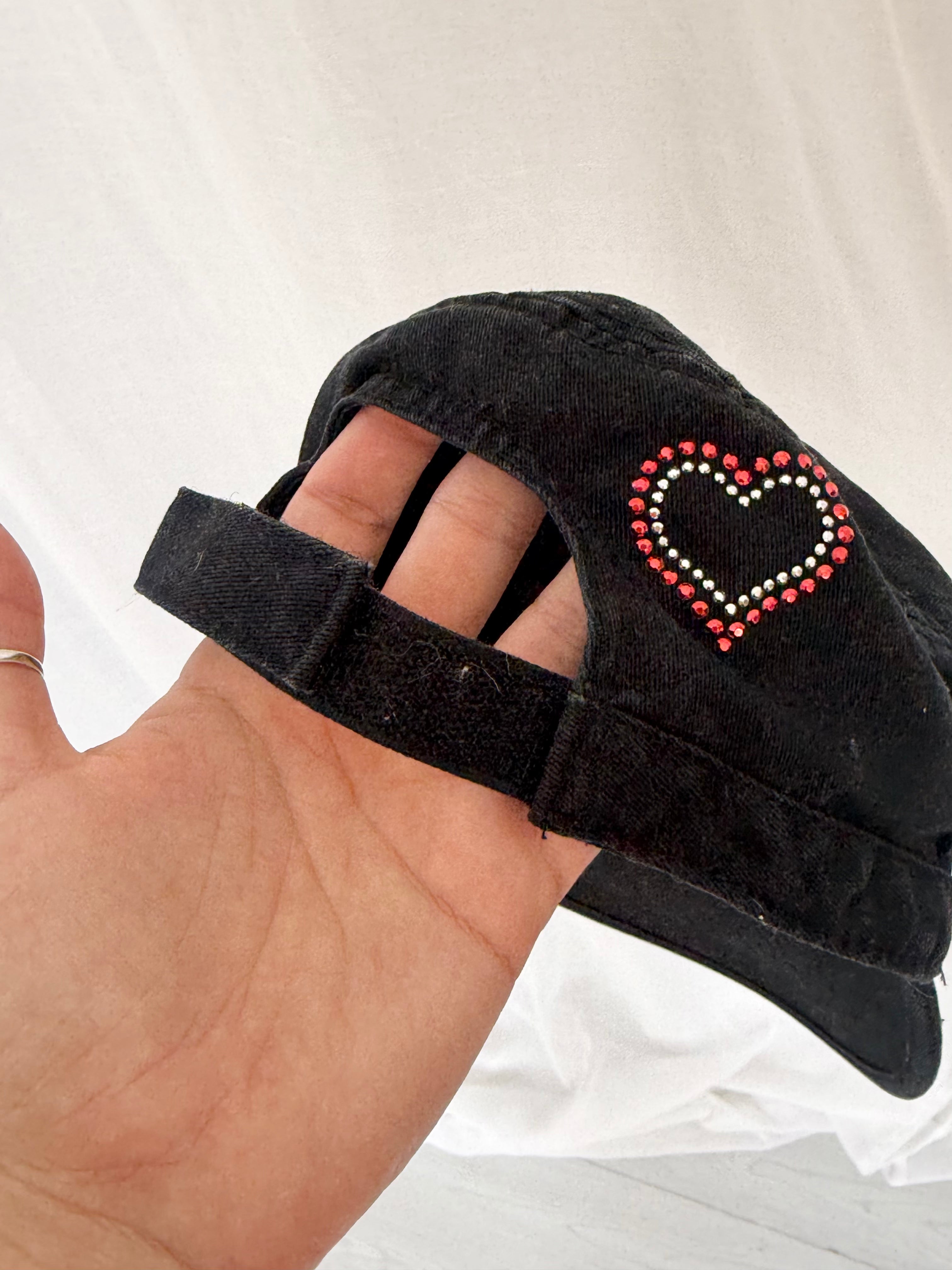 vintage y2k rhinestone star cadet cap