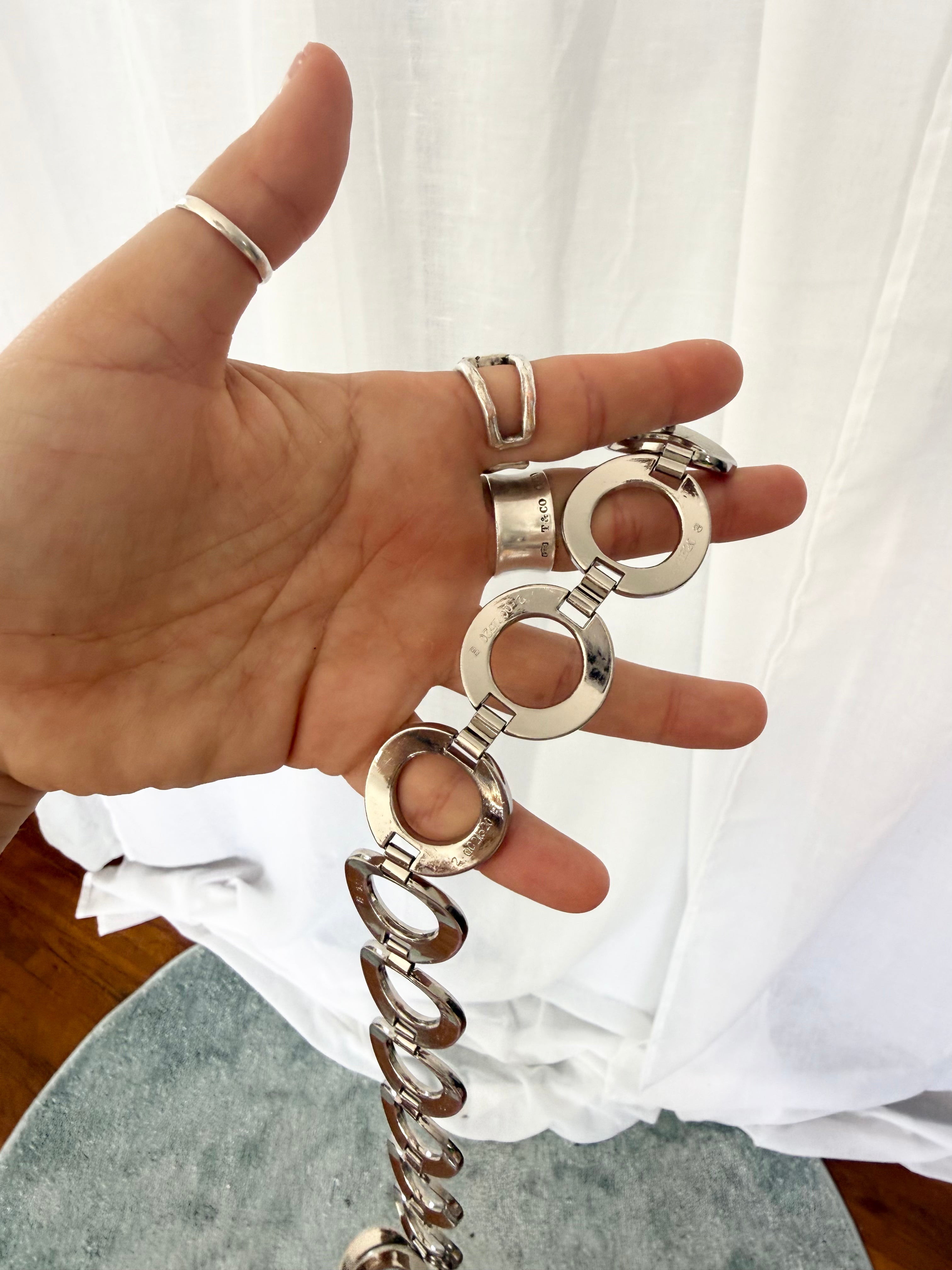 ✦ Calvin Klein chunky chain belt