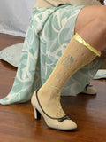 ✿ predictions bow detail kitten heel pumps