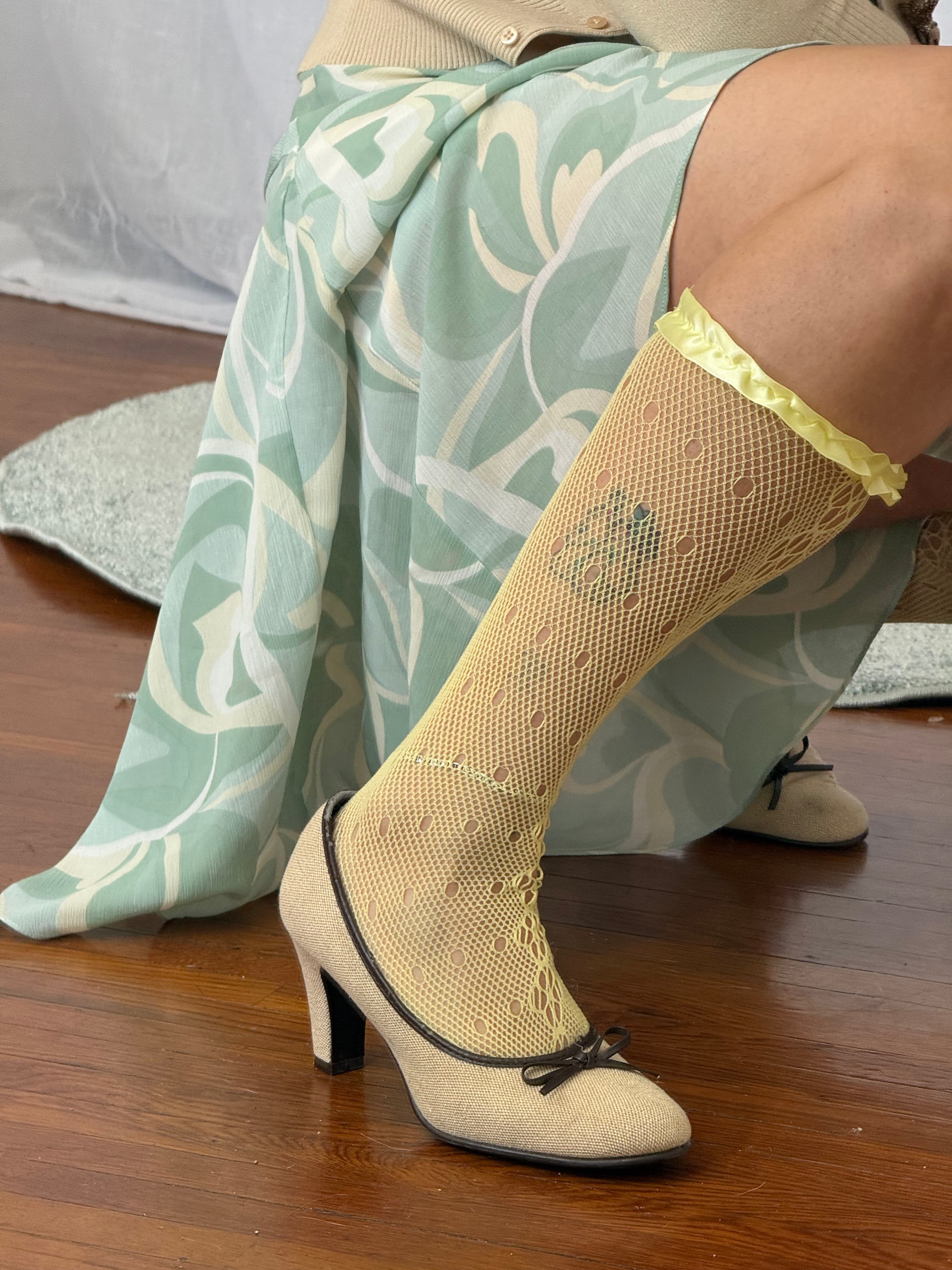 ✿ predictions bow detail kitten heel pumps